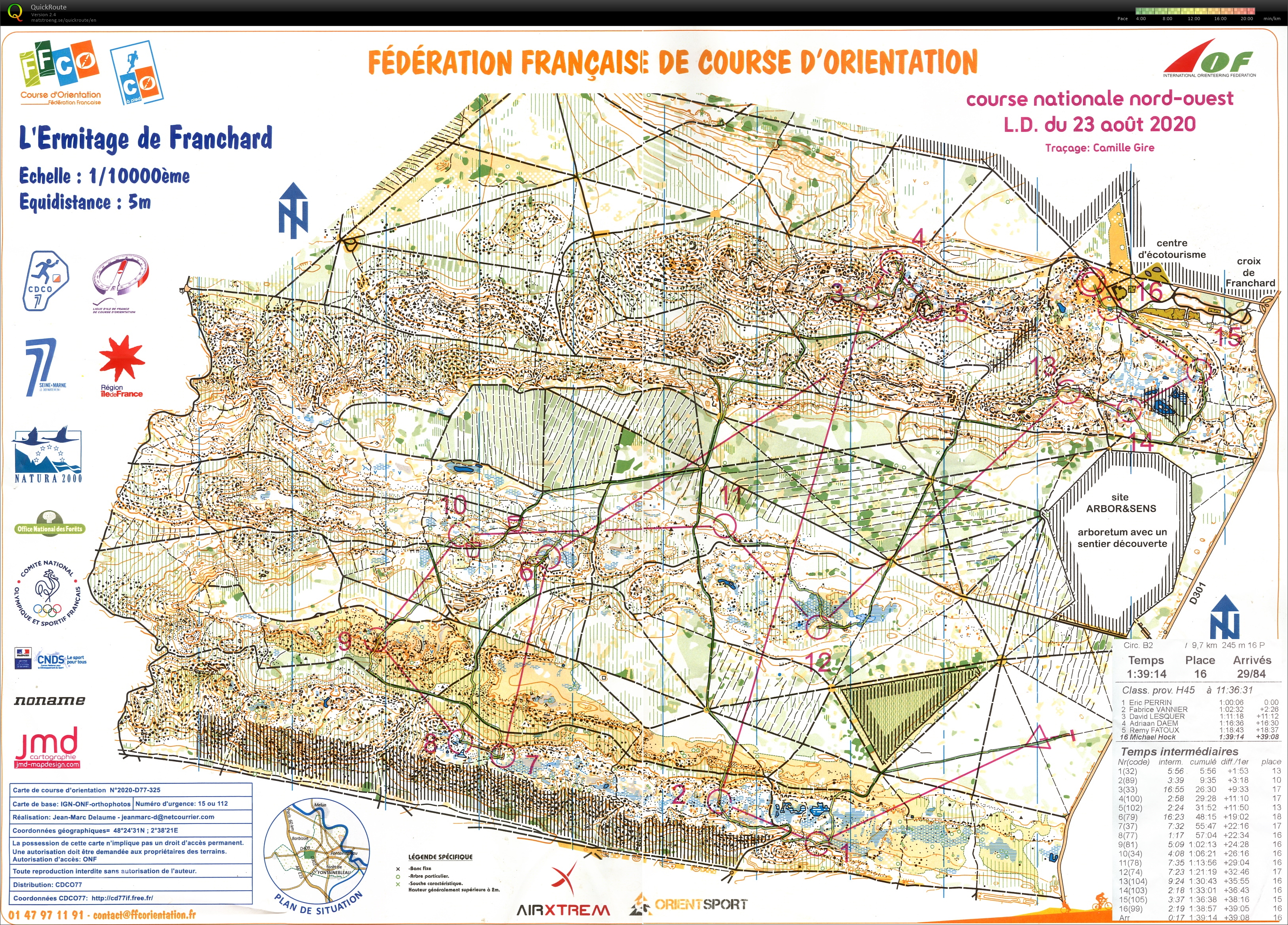 Nationale nord-ouest (23.08.2020)