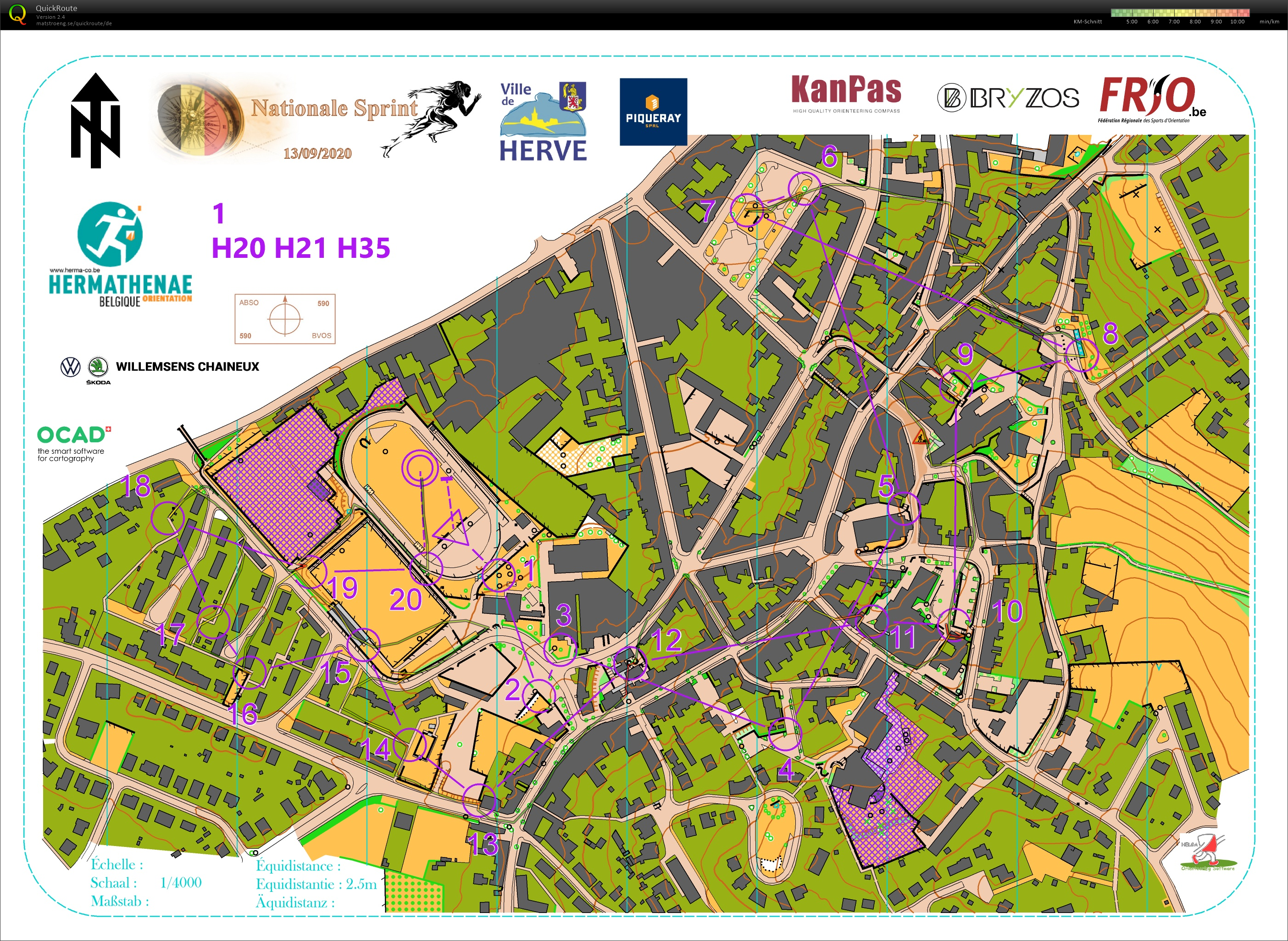 Nationale Sprint - Herve (13.09.2020)