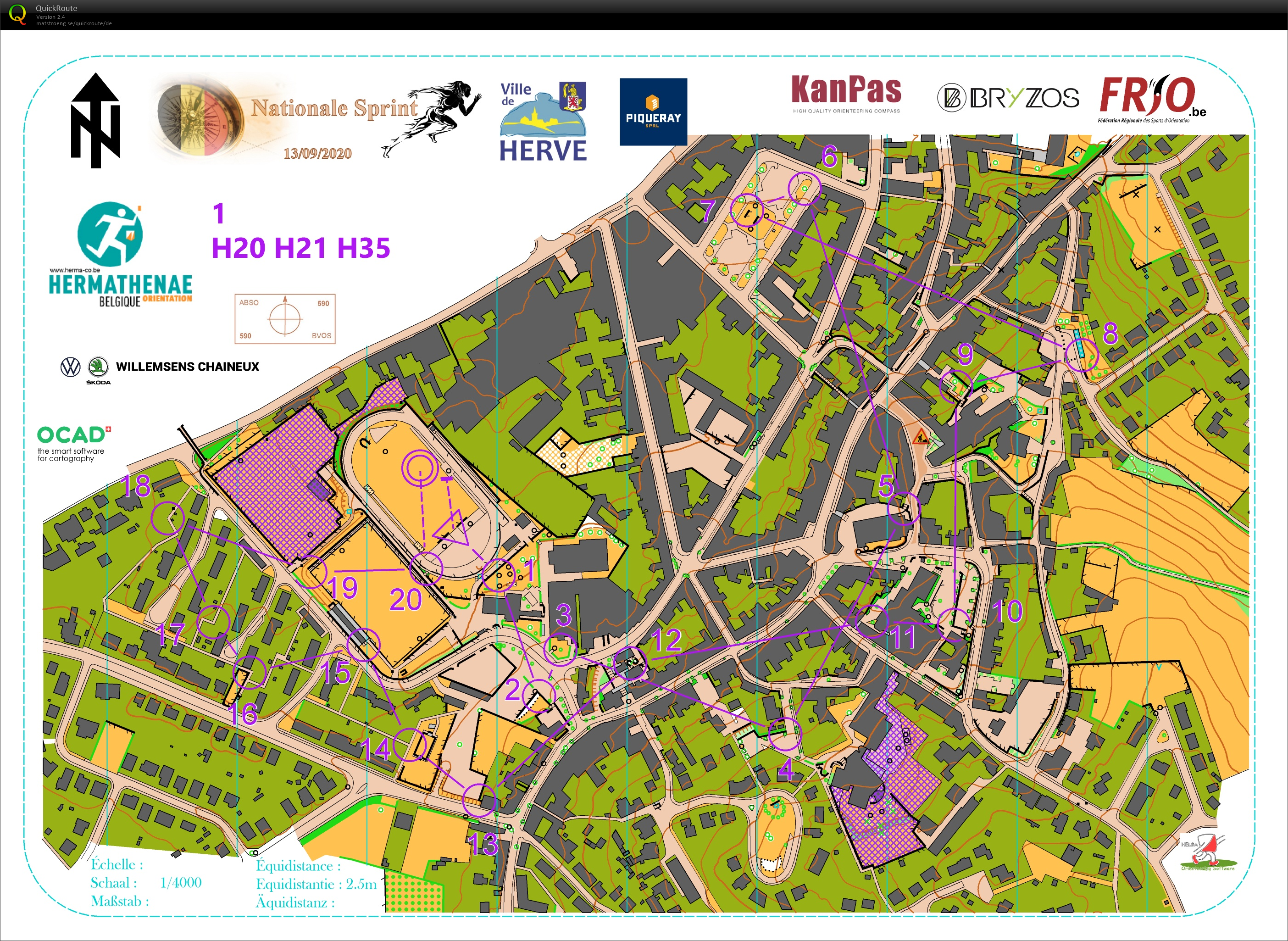 Nationale Sprint - Herve (13.09.2020)