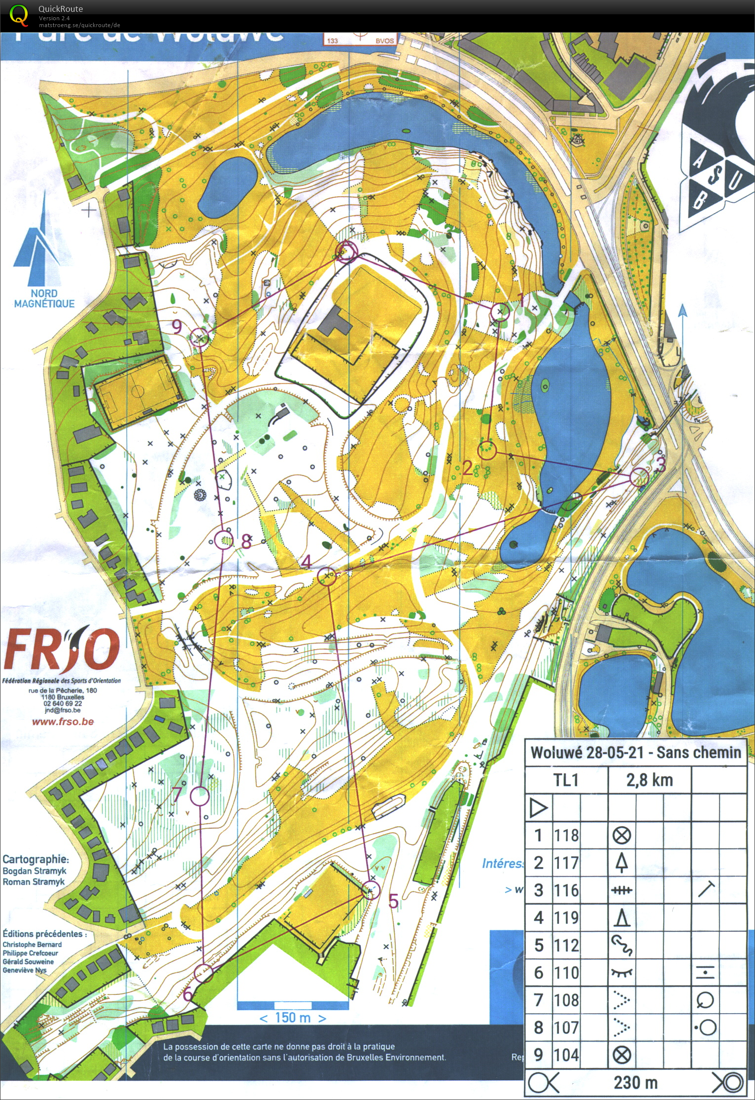 Challenge d'été - Parc de Woluwé 1 (28.05.2021)