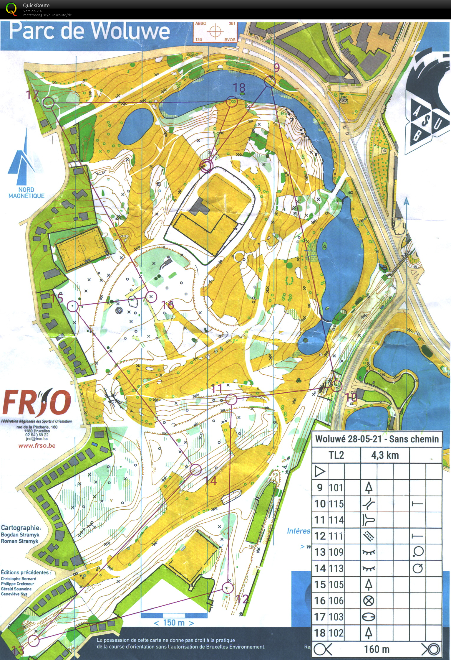 Challenge d'été - Parc de Woluwé 2 (28.05.2021)