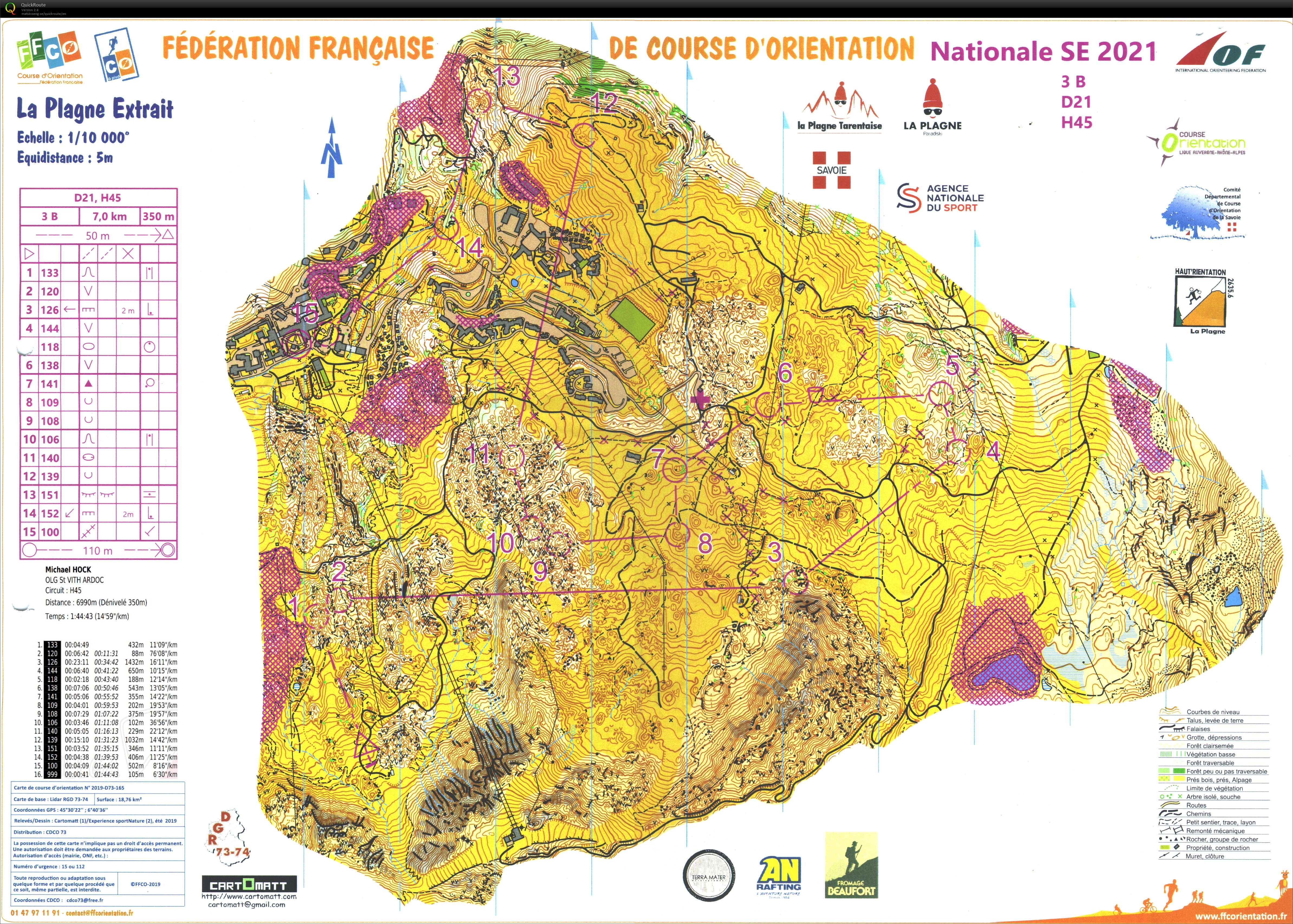 Nationale Sud-Est Longue Distance (31.07.2021)