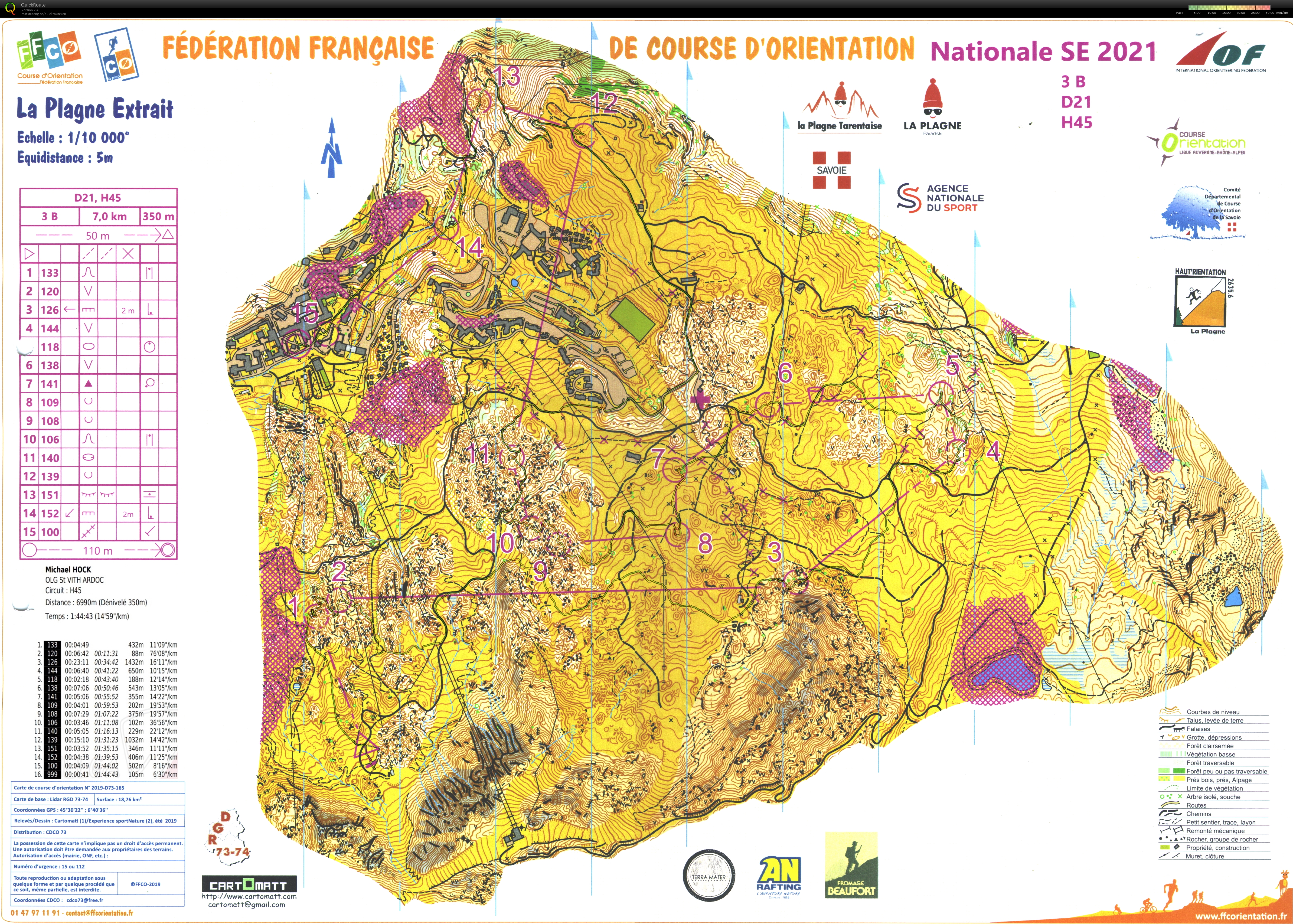 Nationale Sud-Est Longue Distance (31.07.2021)