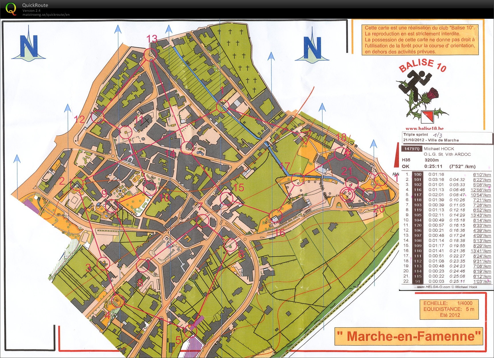 Triple Sprint (21.10.2012)