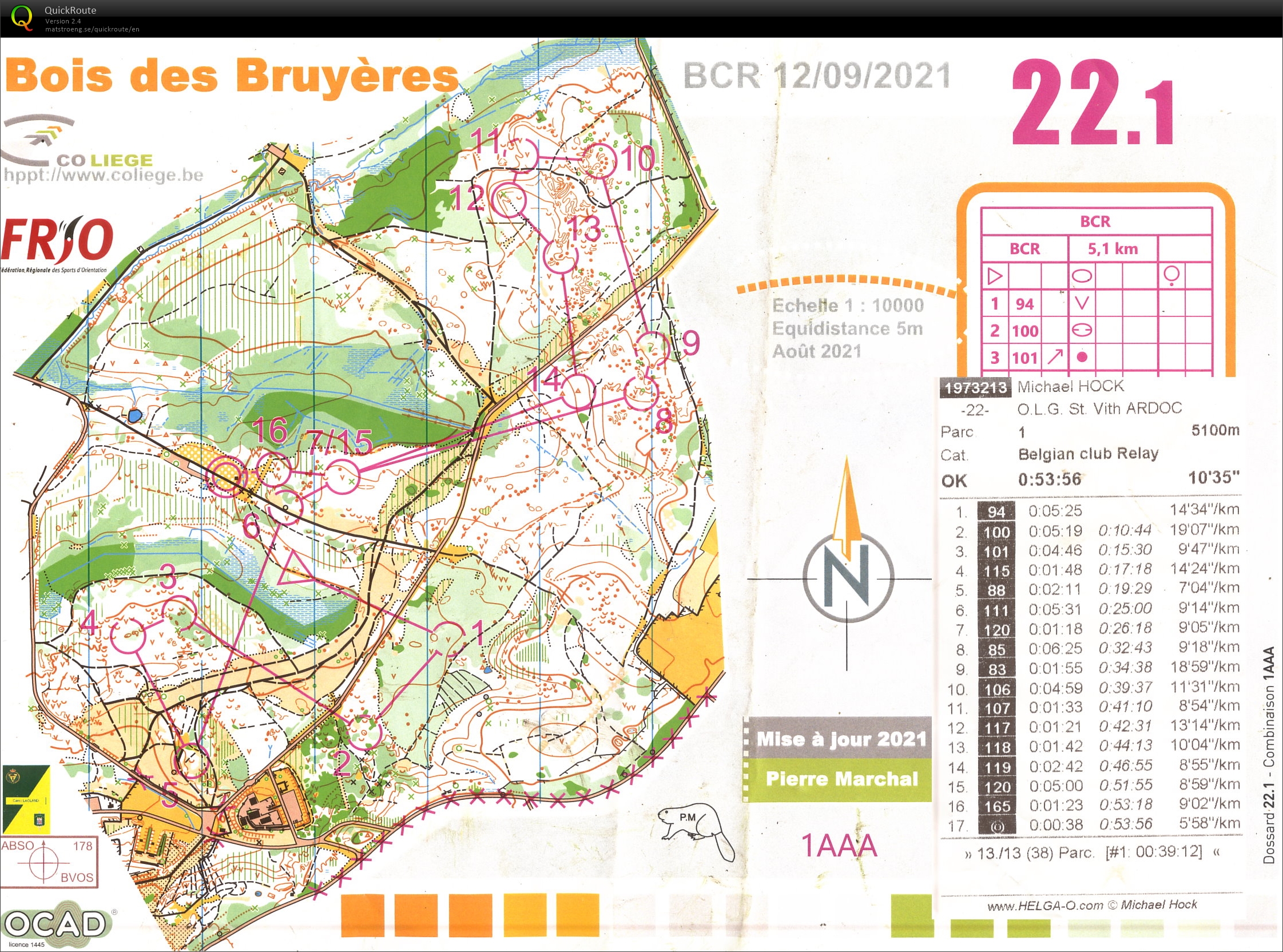 Belgian Club Relay (12.09.2021)