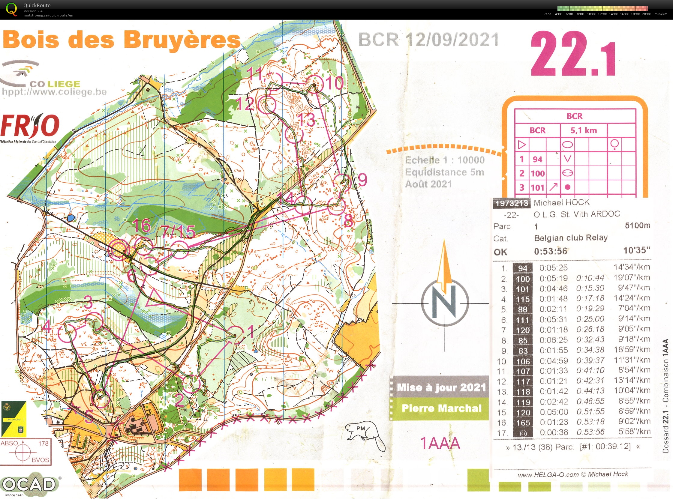 Belgian Club Relay (12.09.2021)