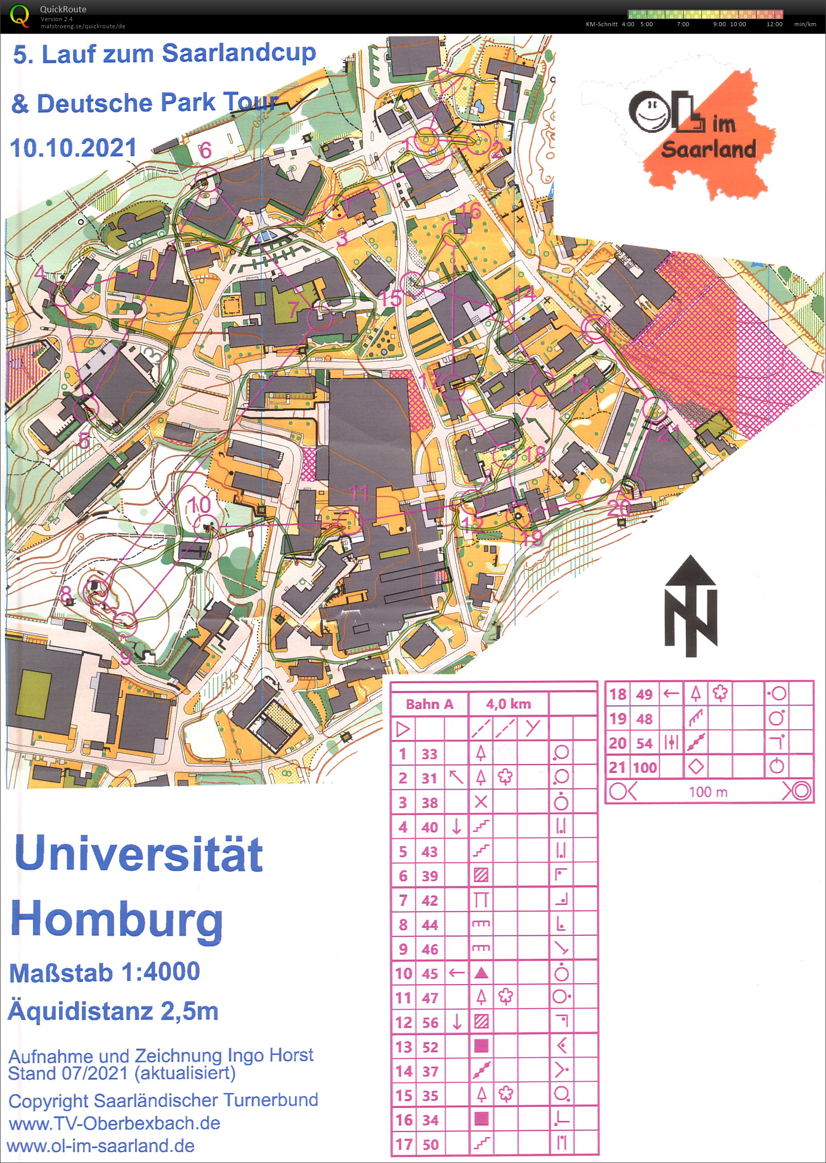 5. Lauf zum Saarlandcup & Deutsche Park Tour (2021-10-10)
