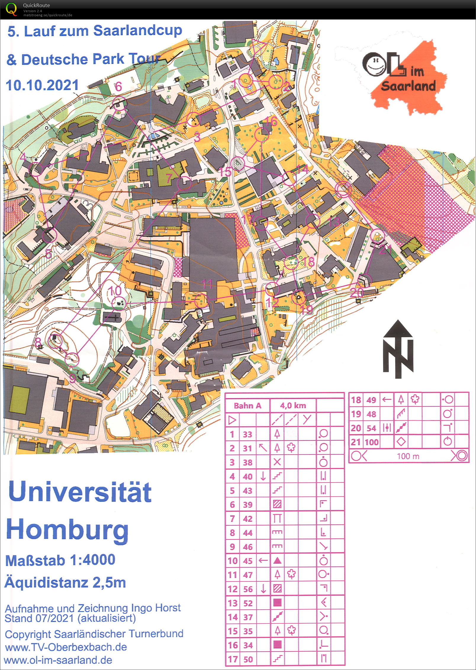 5. Lauf zum Saarlandcup & Deutsche Park Tour (2021-10-10)