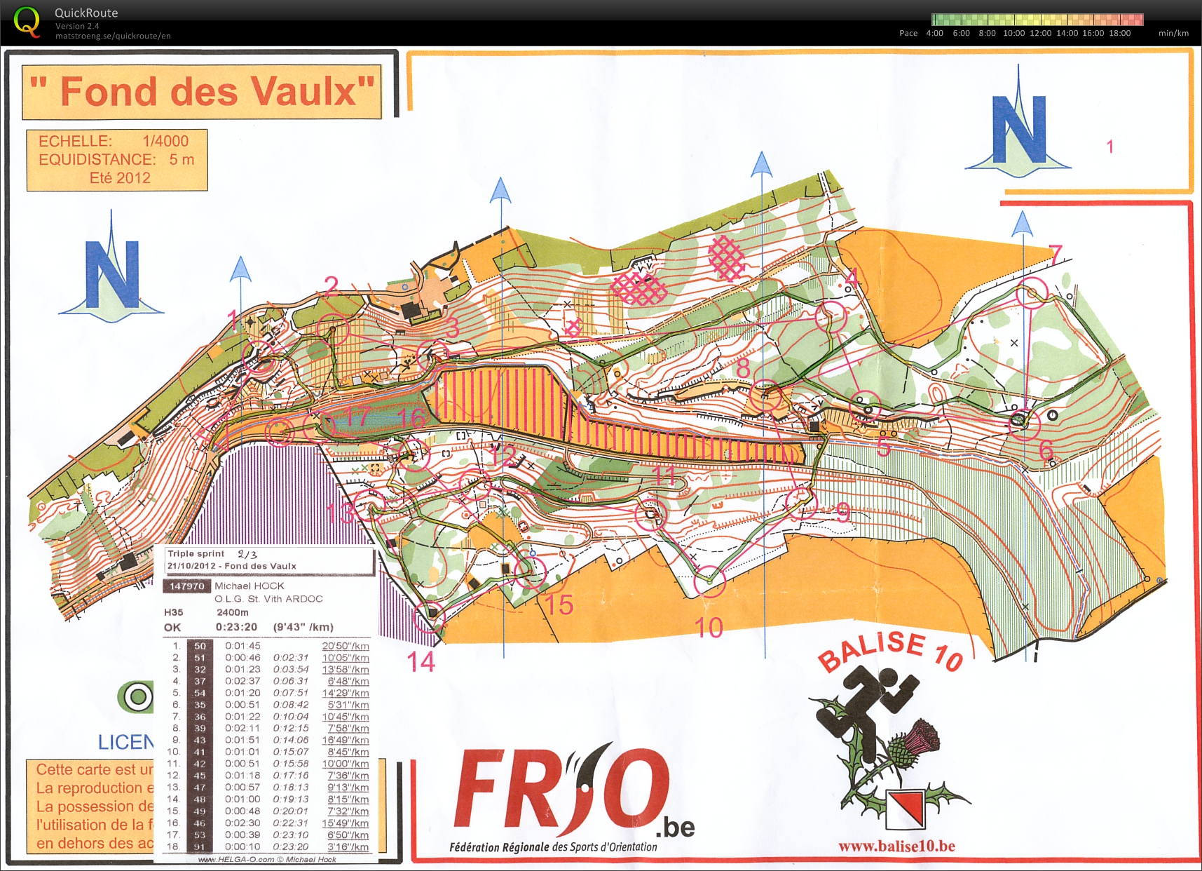 Triple Sprint (21.10.2012)
