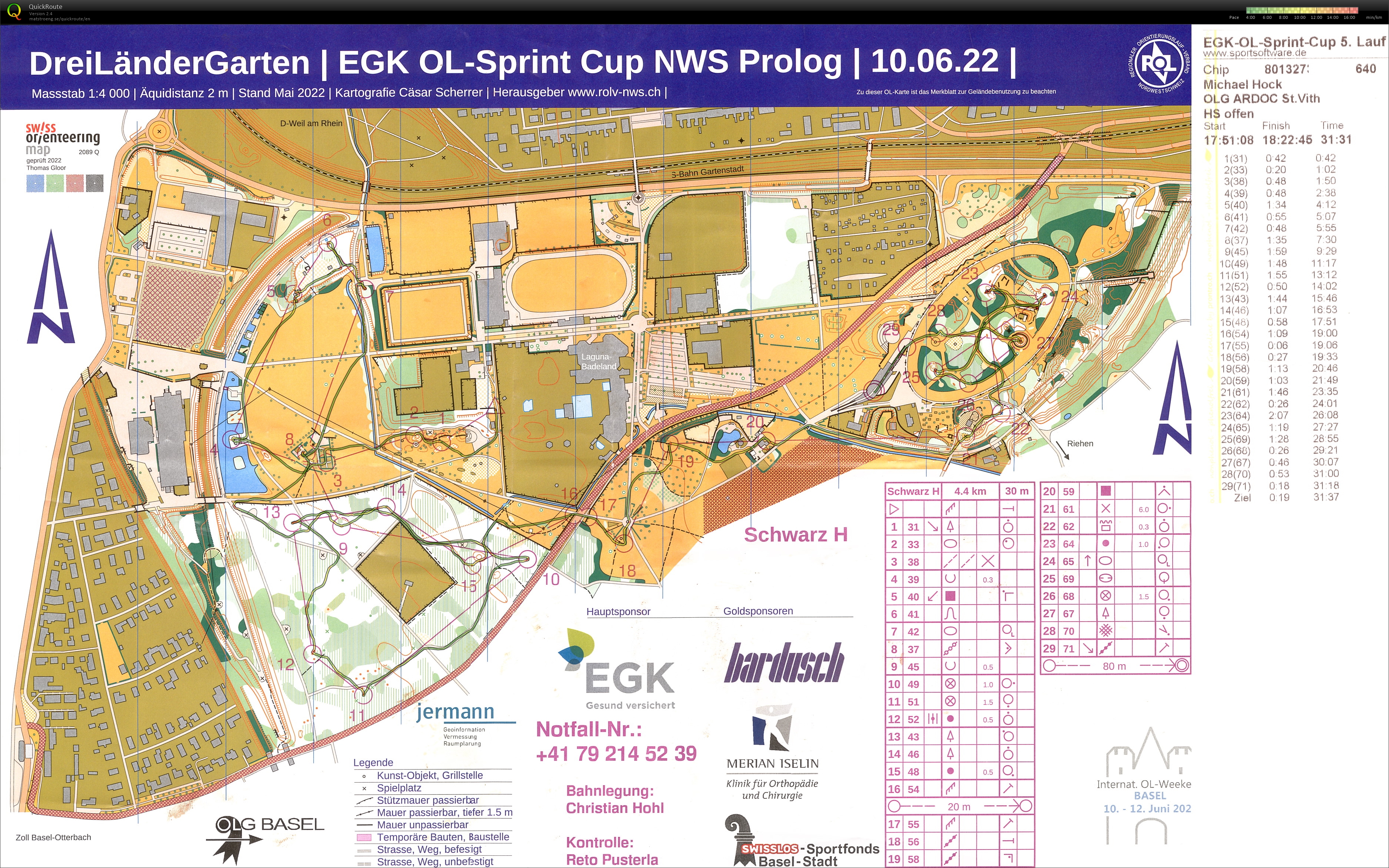 Basel OL-Weekend Prolog (10.06.2022)