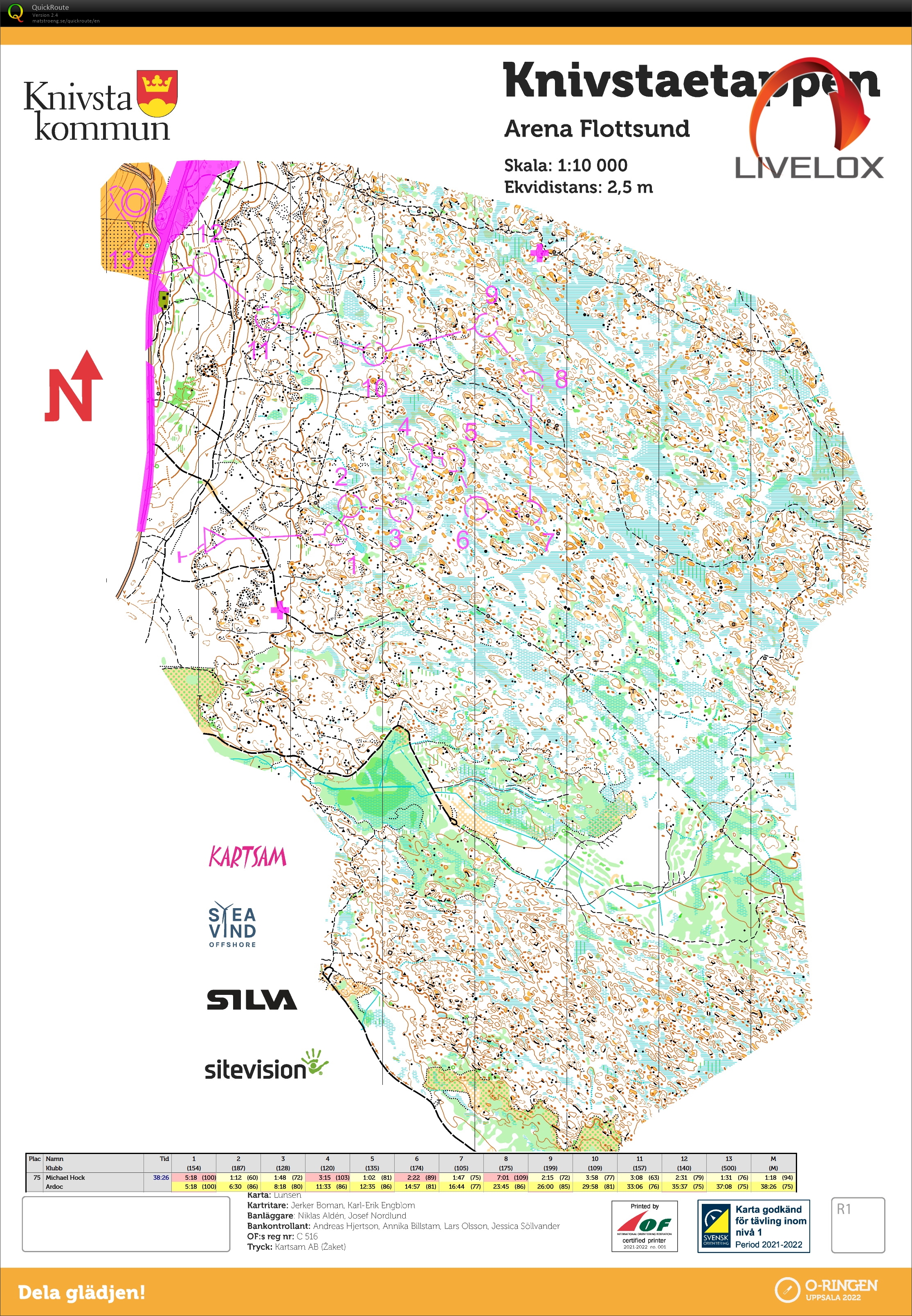 O-Ringen 2022 Uppsala (29.07.2022)