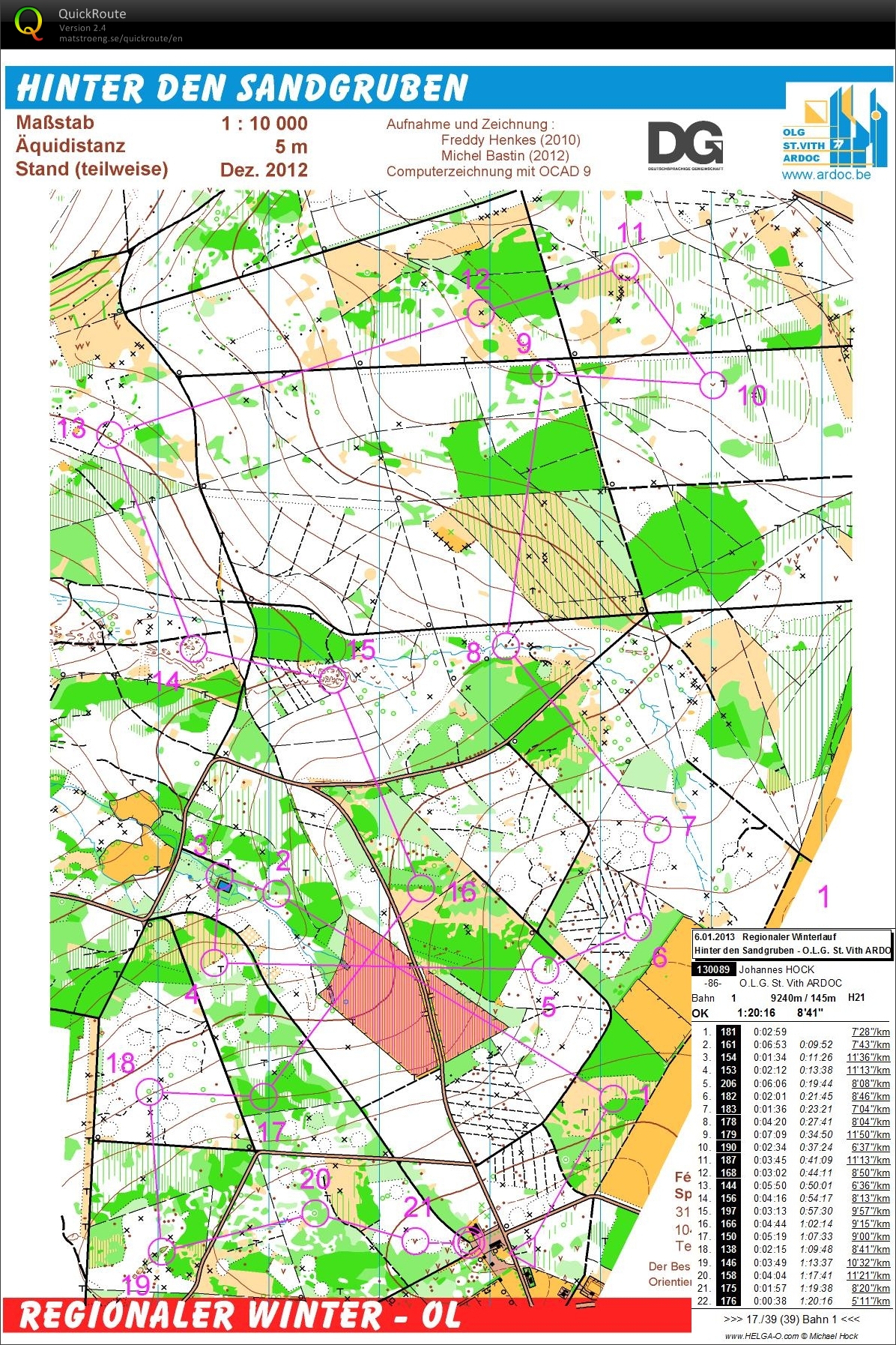 Regionaler OL (06.01.2013)