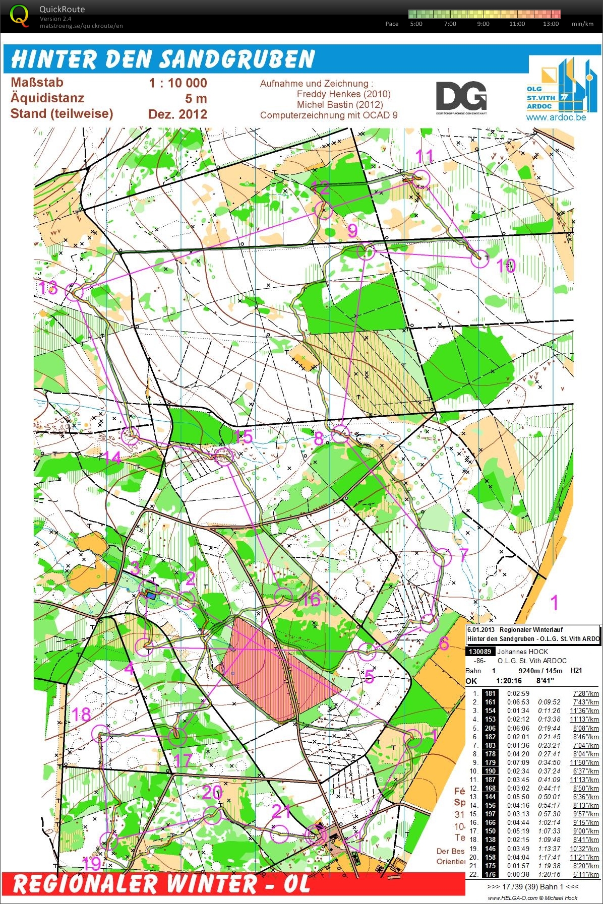 Regionaler OL (06.01.2013)
