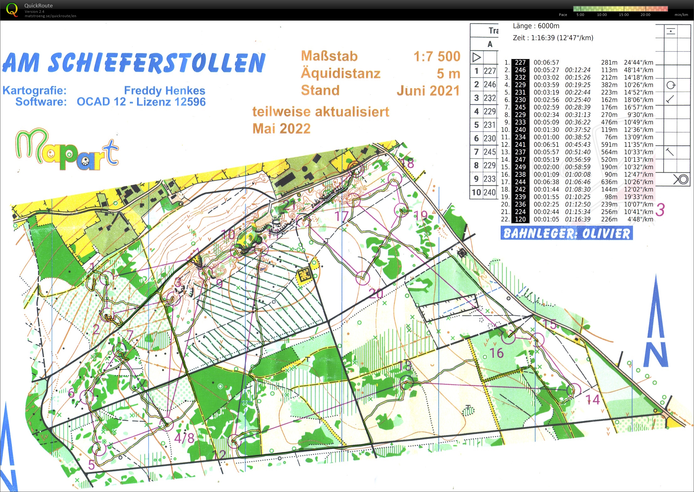 Training am Schieferstollen (2023-07-16)
