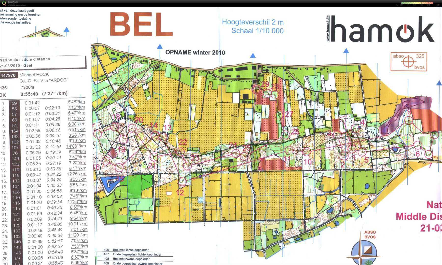 Nationale Middle Distance (21.03.2010)