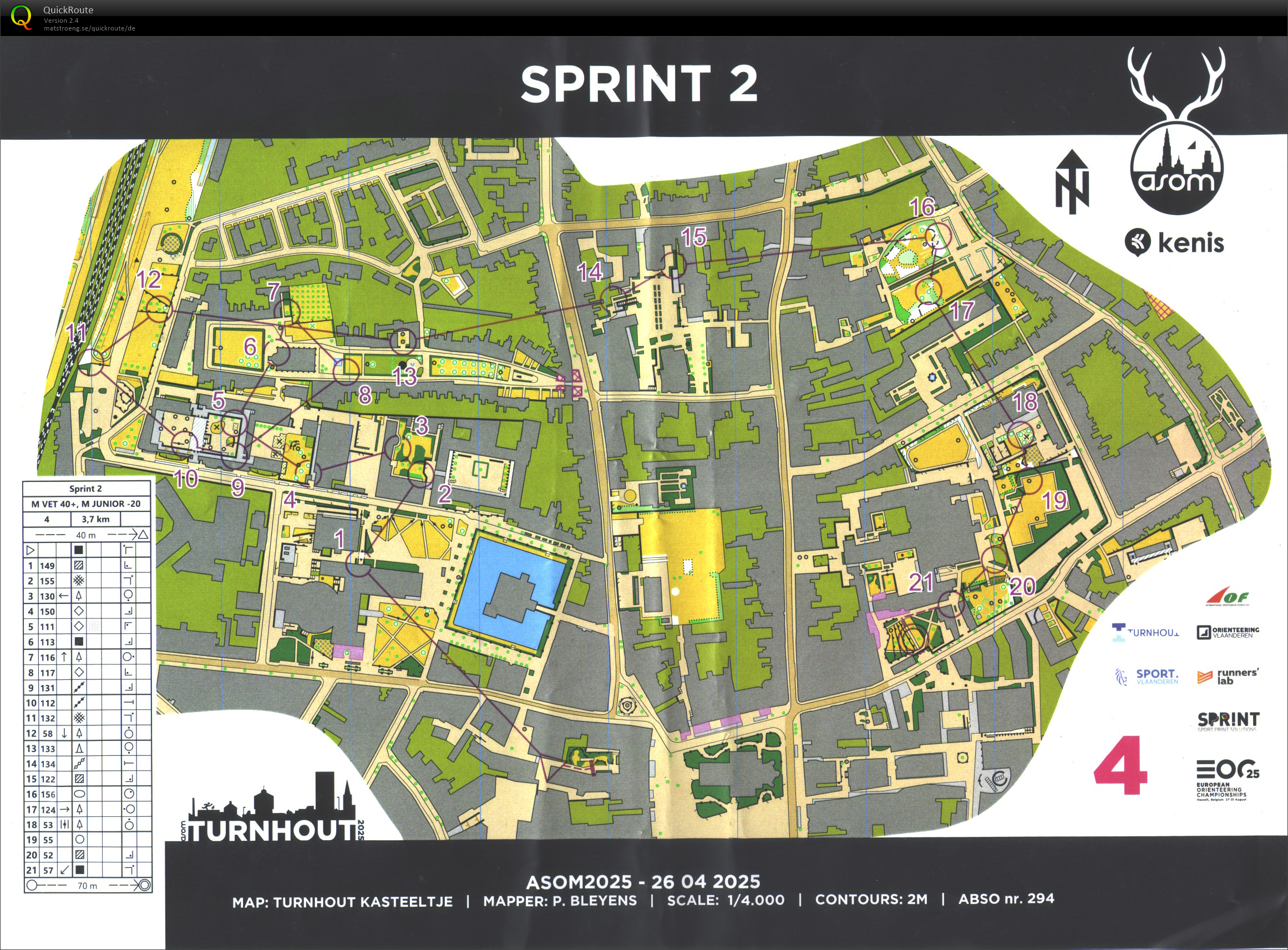 ASOM Turnhout - Sprint 2 (26.04.2025)