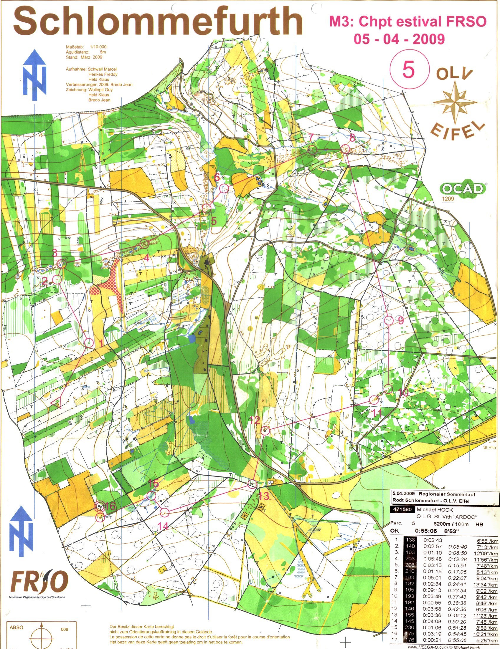 Championnat d'été (05.04.2009)