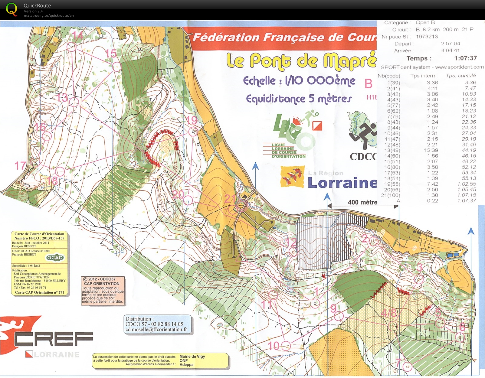 LLCO Régionale 2 (10.03.2013)