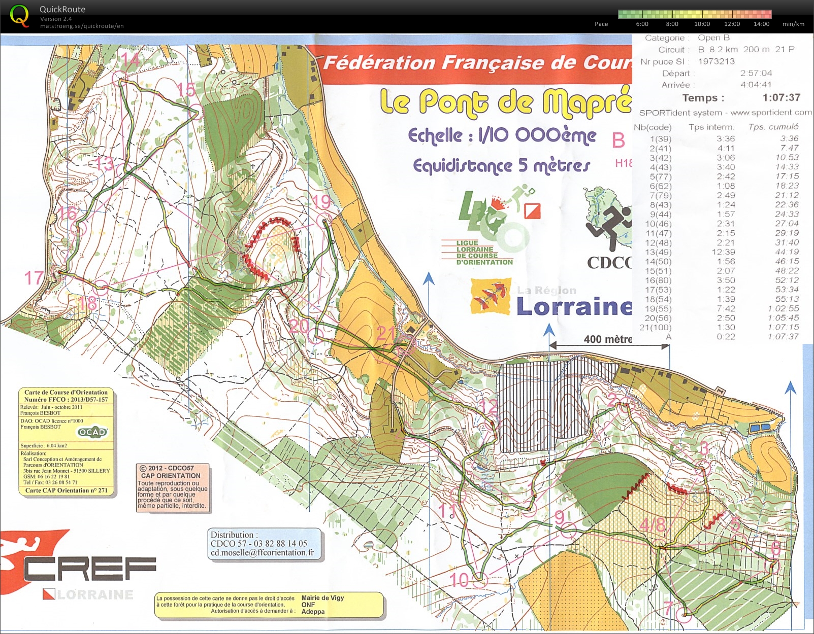LLCO Régionale 2 (10.03.2013)