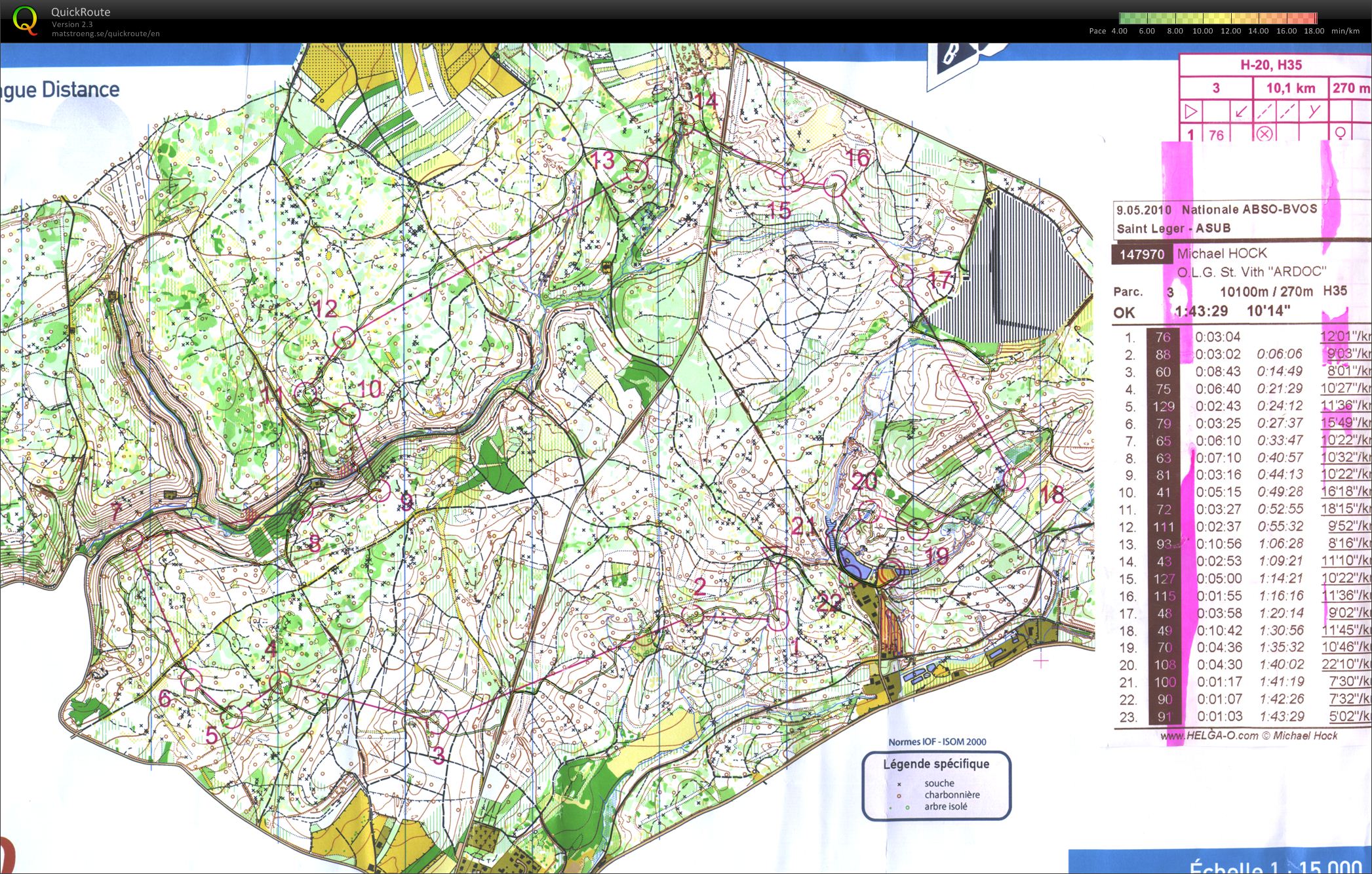 Nationale 3 Longue Distance (09.05.2010)