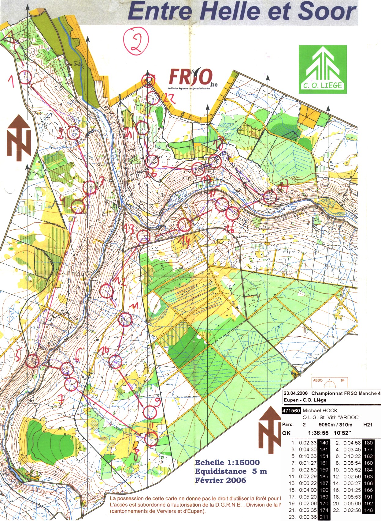 Championnat d'été (23.04.2006)