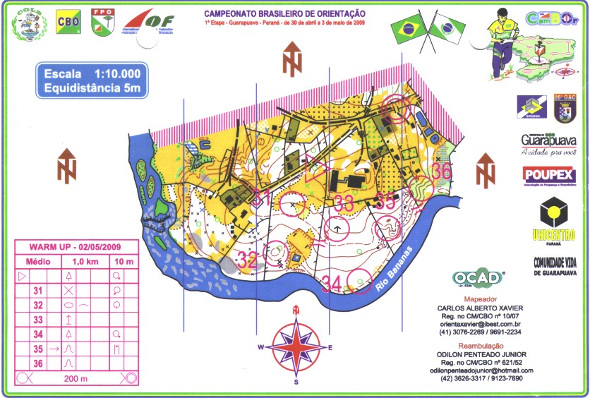 Campeonato Brasileiro de Orientação (02.05.2009)