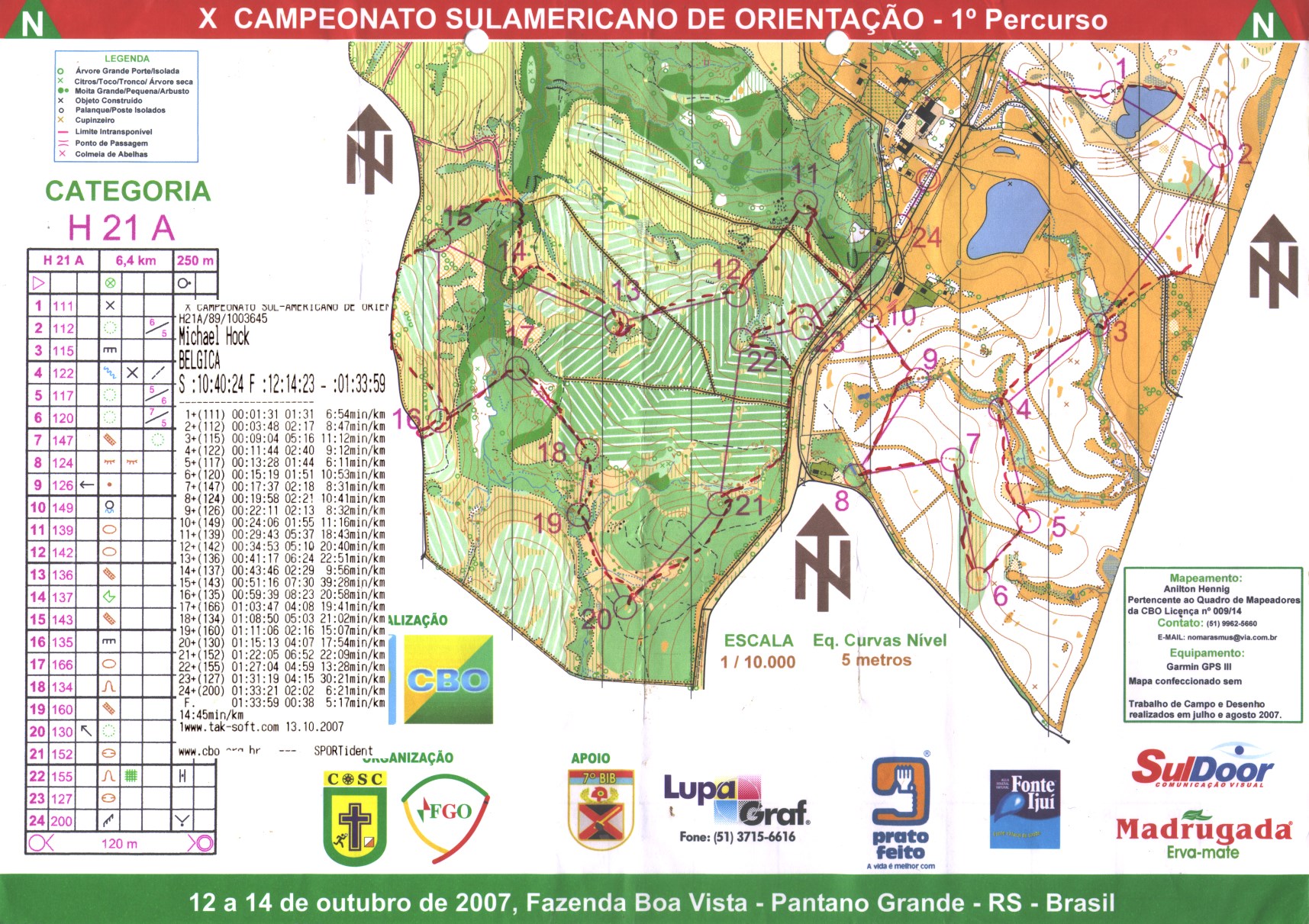 X Campeonato Sul-Americano (13.10.2007)