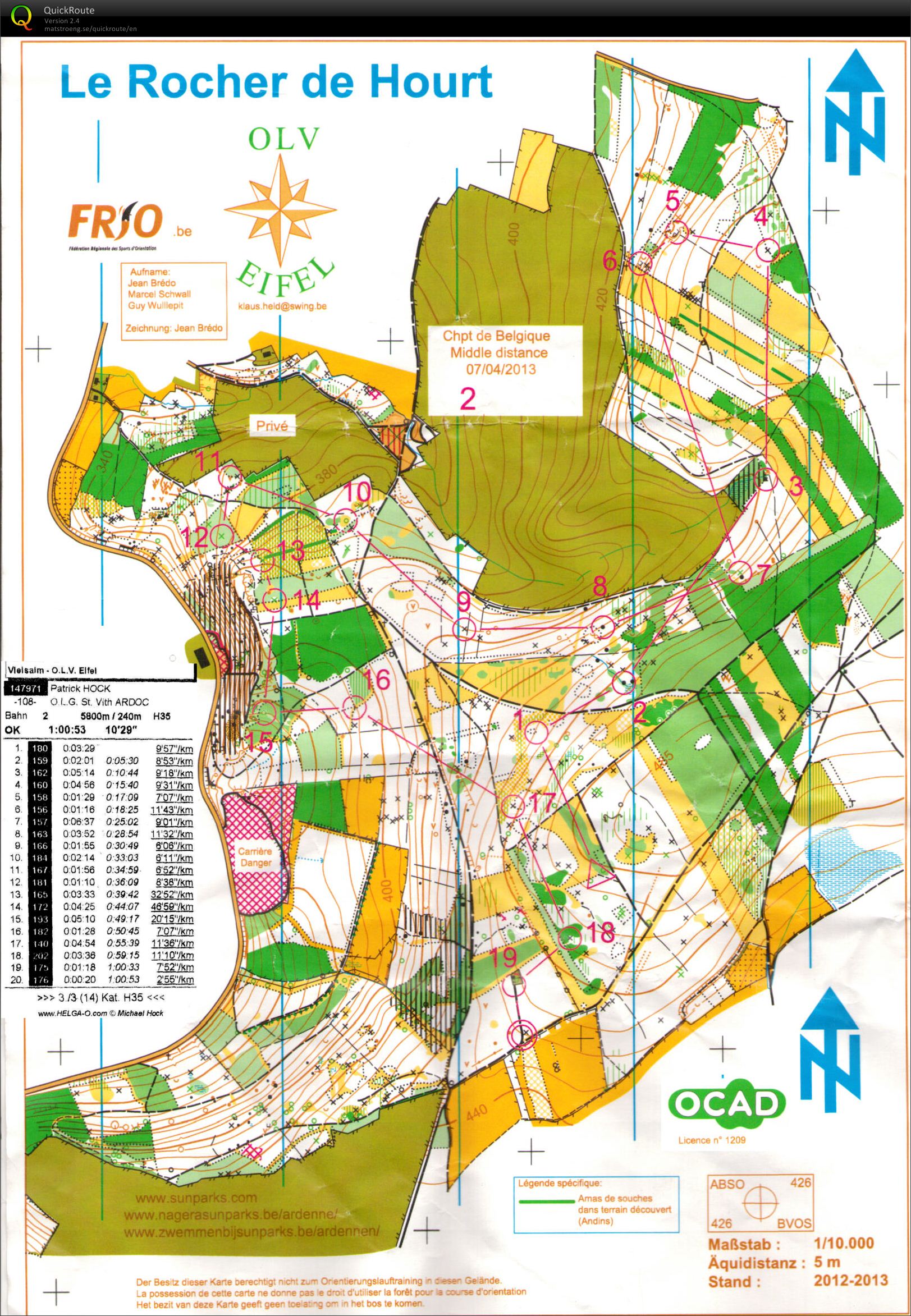 Champ Bel Middle distance (07/04/2013)
