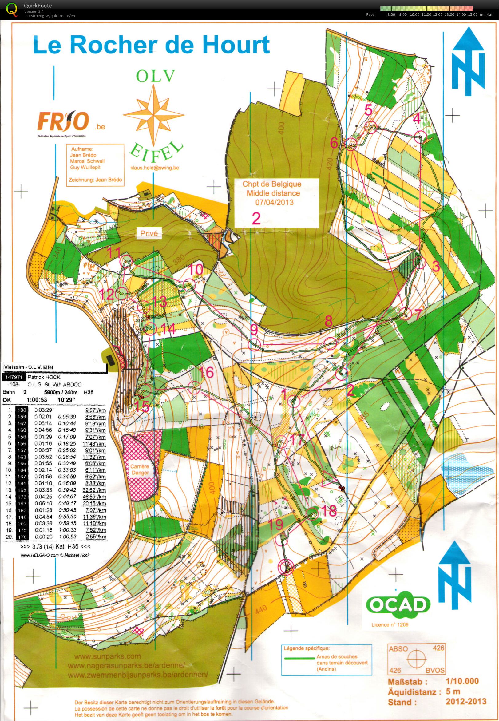 Champ Bel Middle distance (07/04/2013)