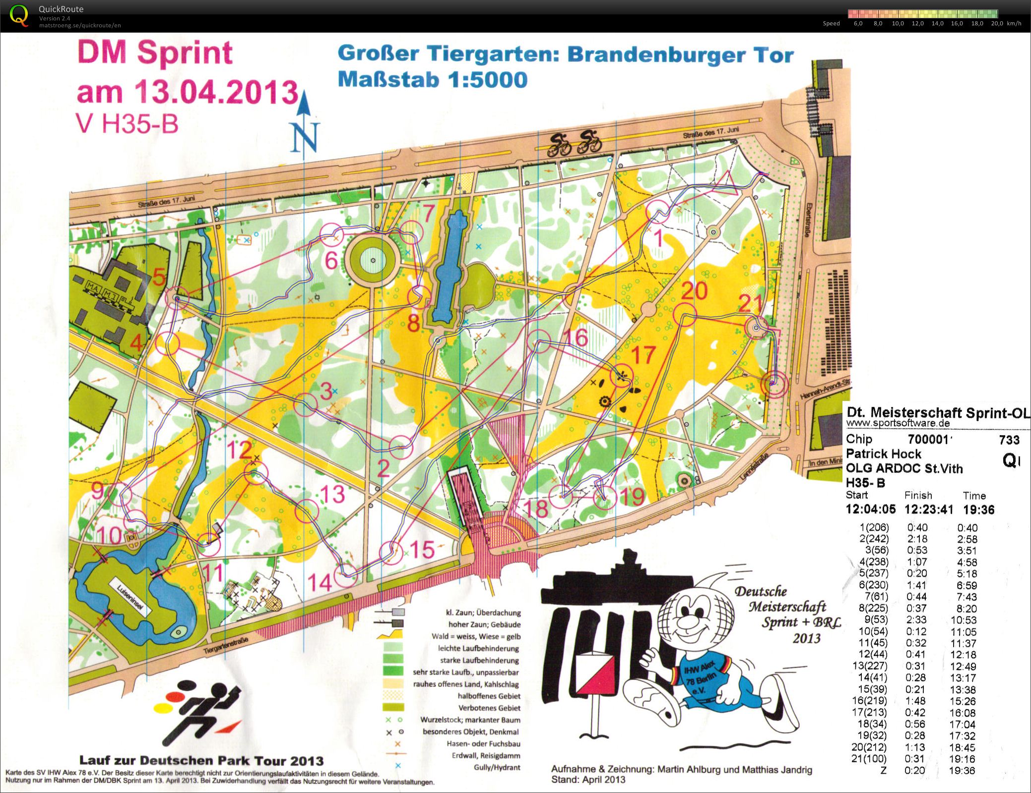 Deutsche Meisterschaft Sprint Berlin - Quali (13.04.2013)