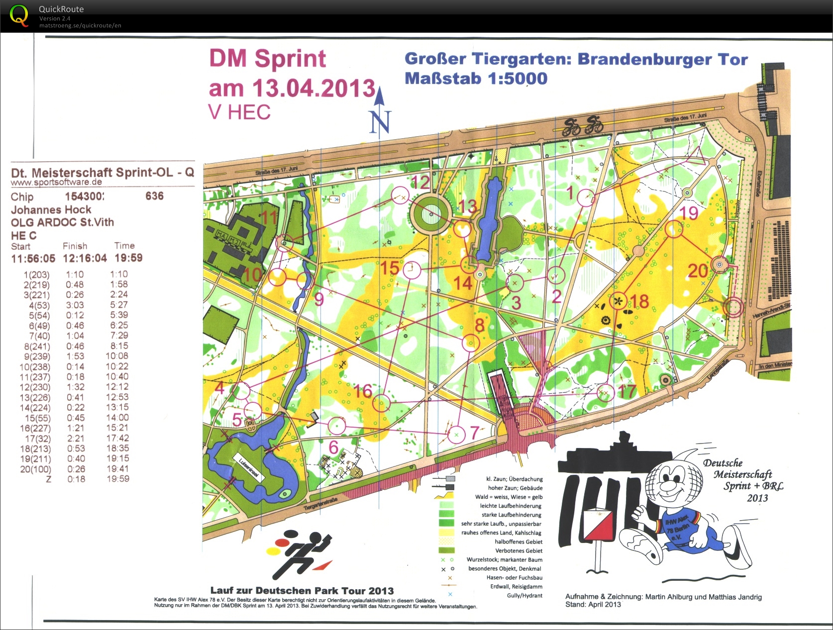 Deutsche Sprintmeisterschaft - Qualifikation (13.04.2013)