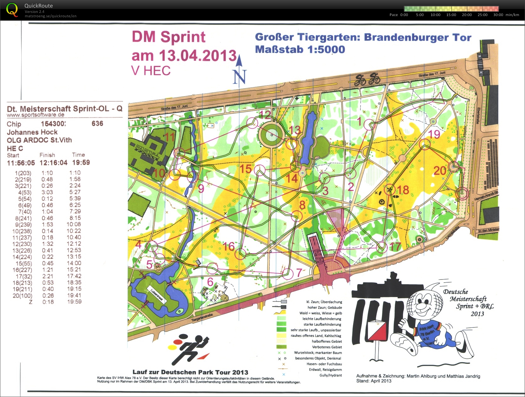 Deutsche Sprintmeisterschaft - Qualifikation (13.04.2013)