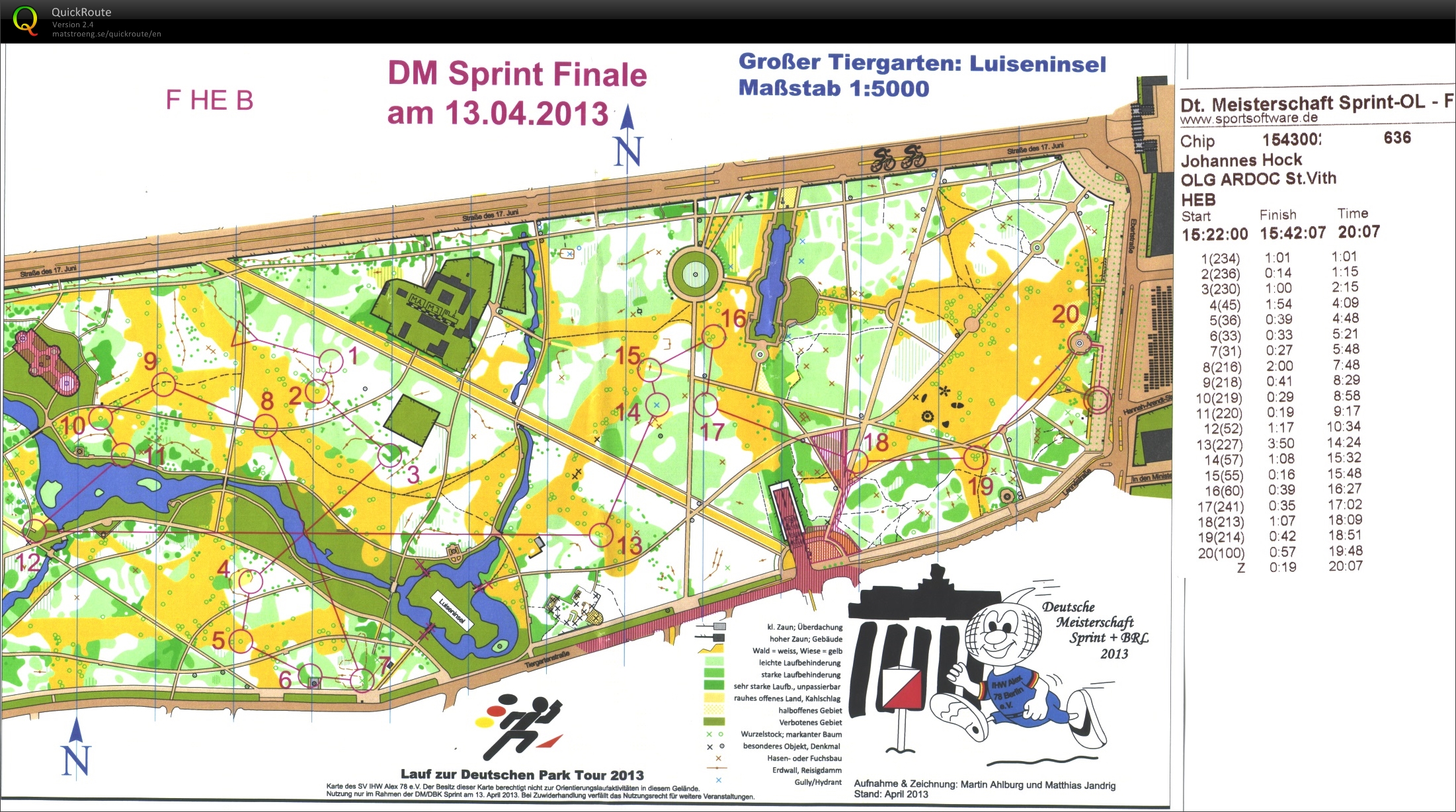 Deutsche Sprintmeisterschaft - Finale (13-04-2013)