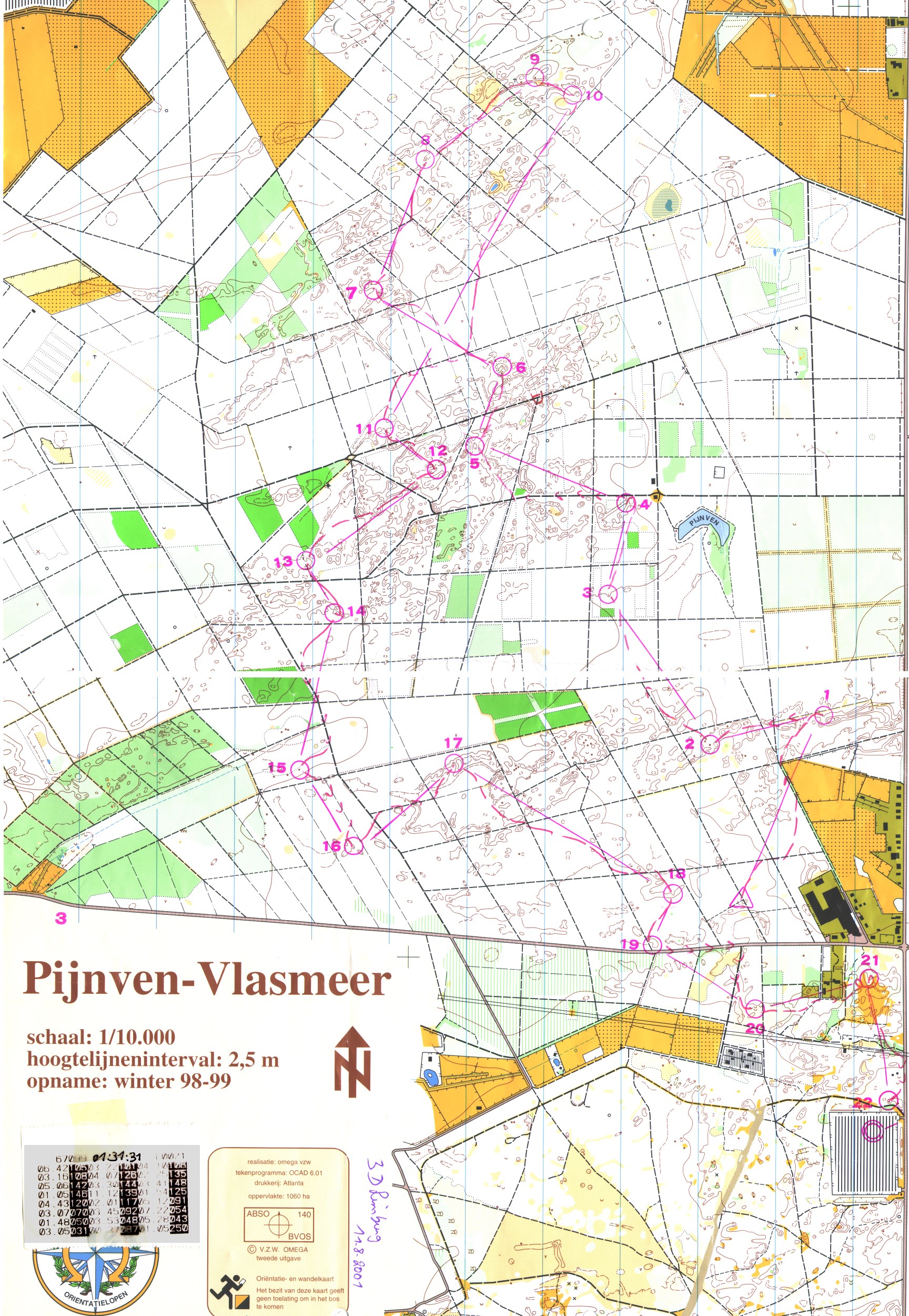 3 Daagse van Limburg (11.08.2001)