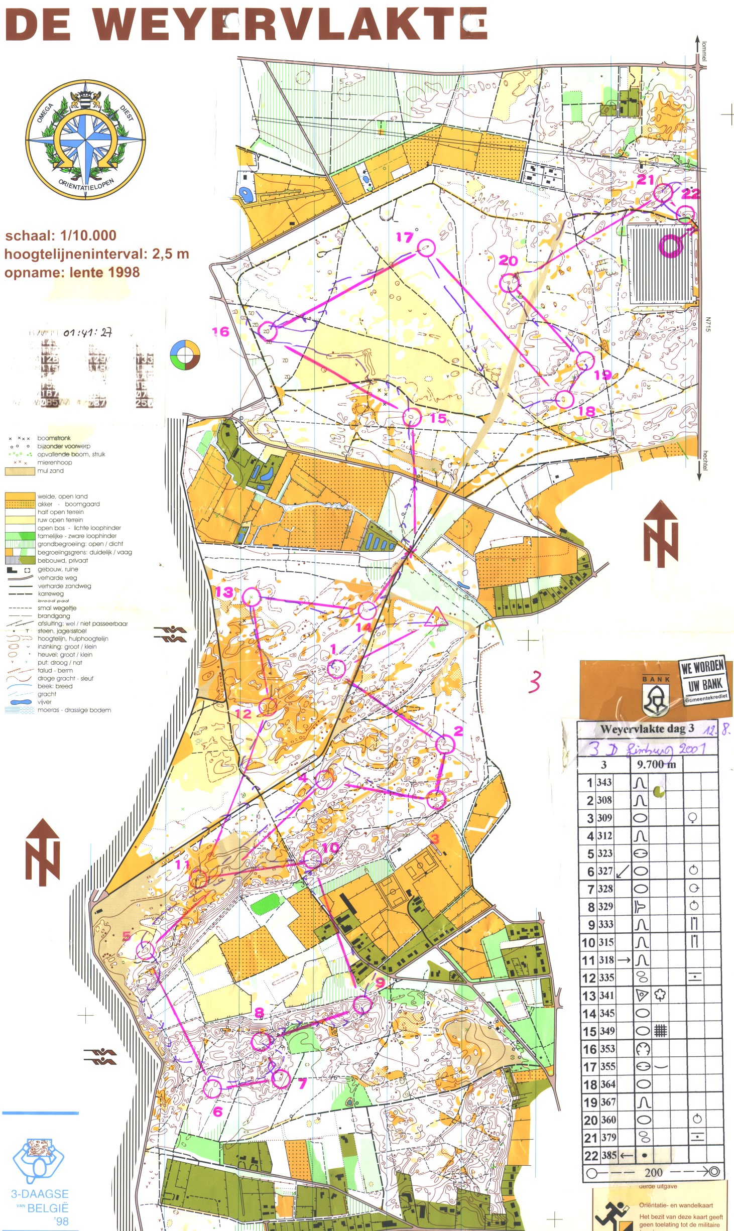 3 Daagse van Limburg (12/08/2001)