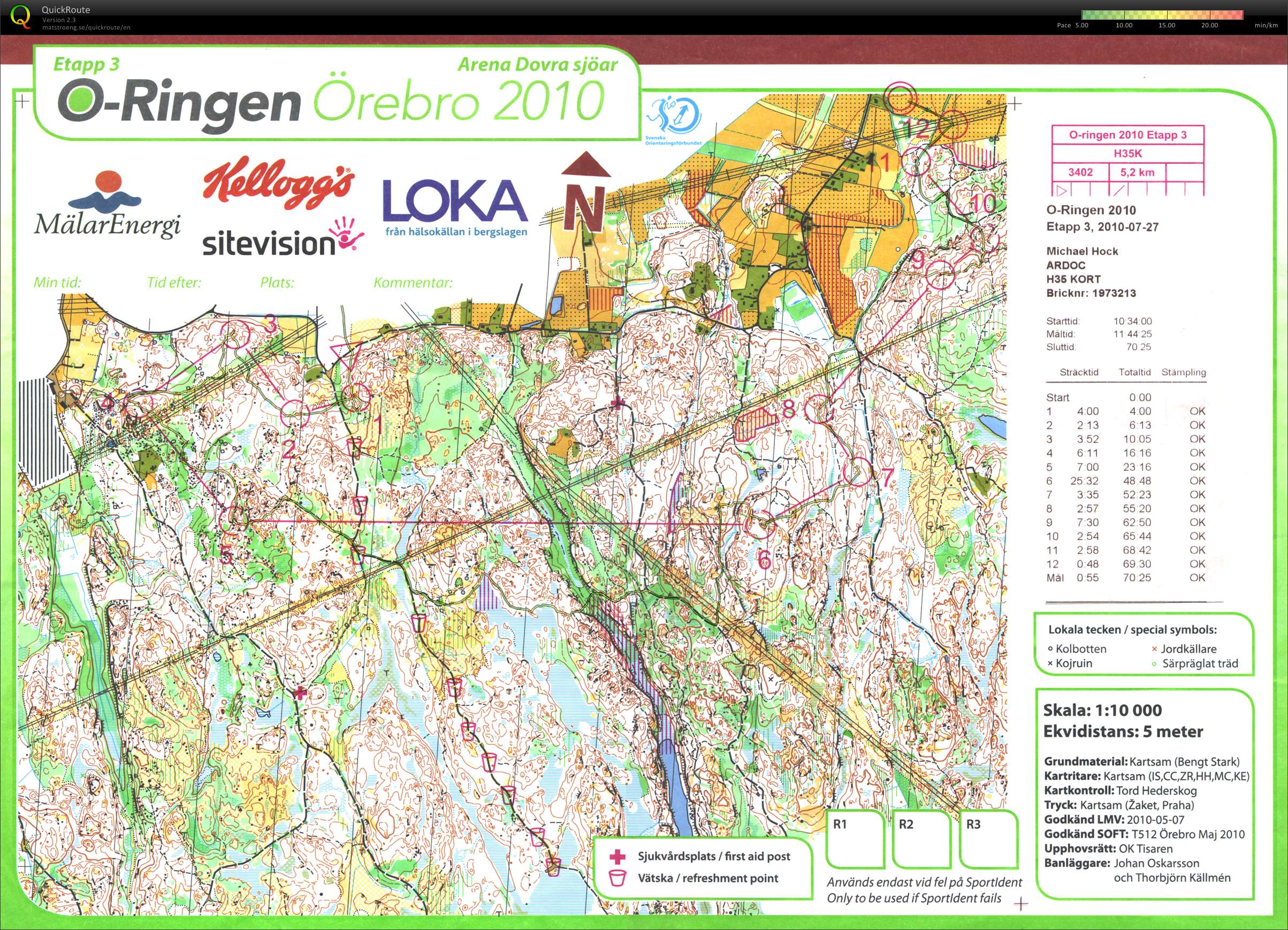 O-Ringen 2010 Örebro - 3 (27.07.2010)