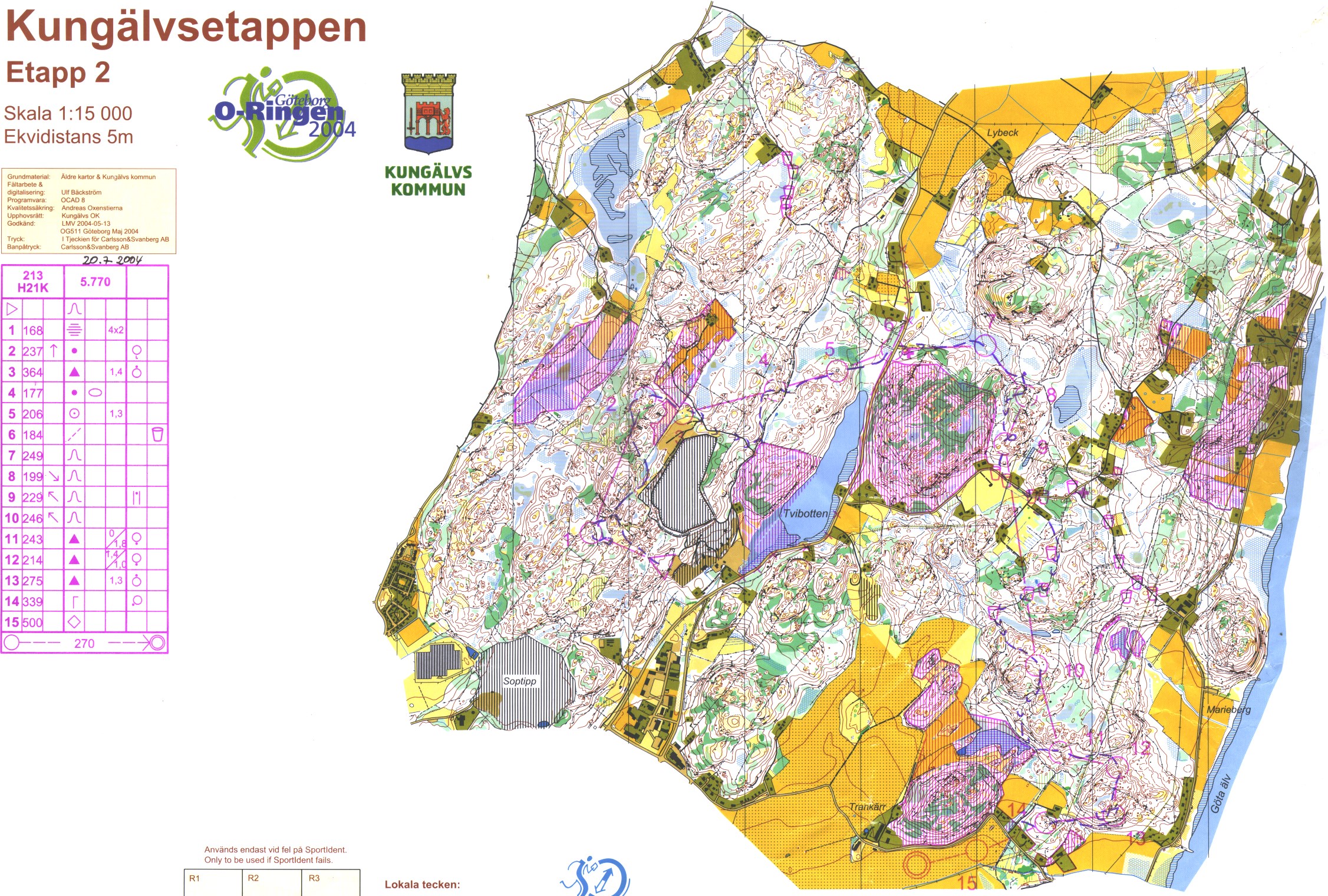 O-Ringen (20/07/2004)