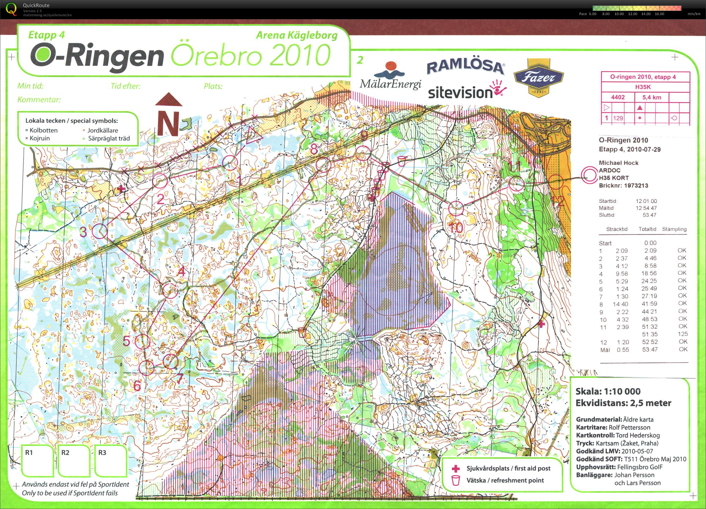 O-Ringen 2010 Örebro - 4 (29.07.2010)