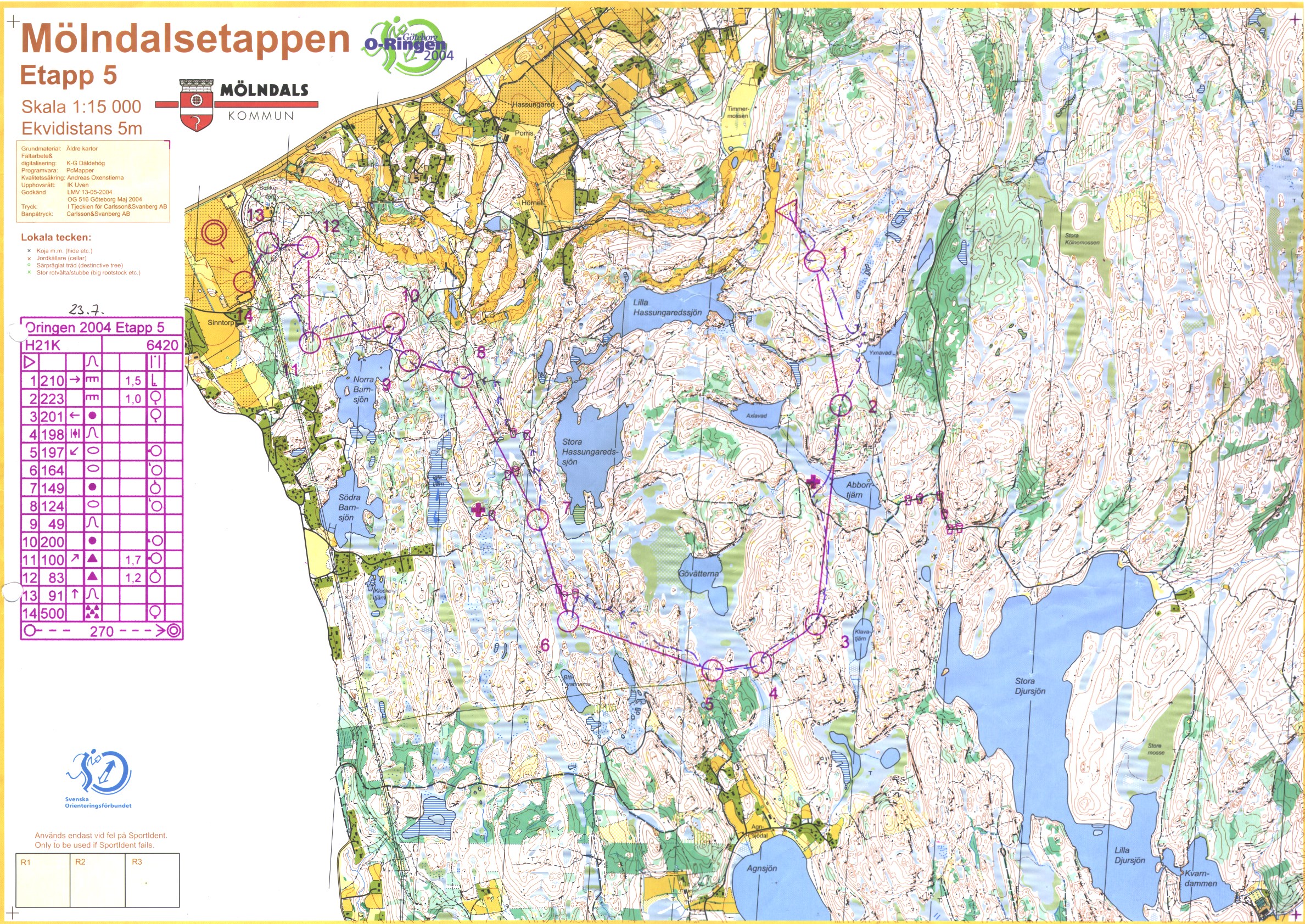 O-Ringen (23.07.2004)