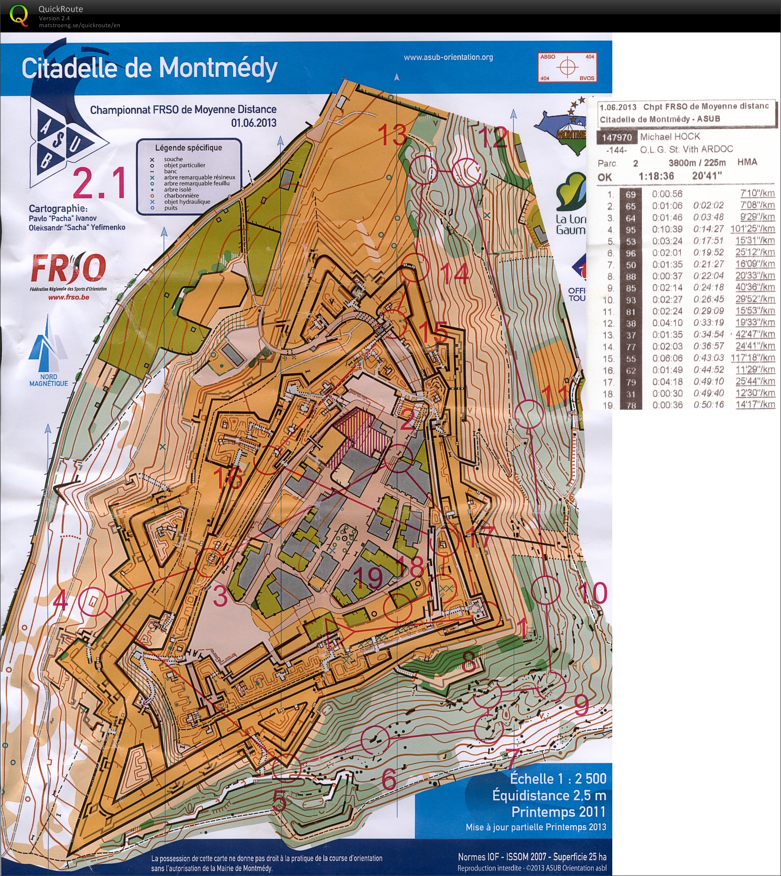 Championnat FRSO Moyenne Distance /1 (01.06.2013)