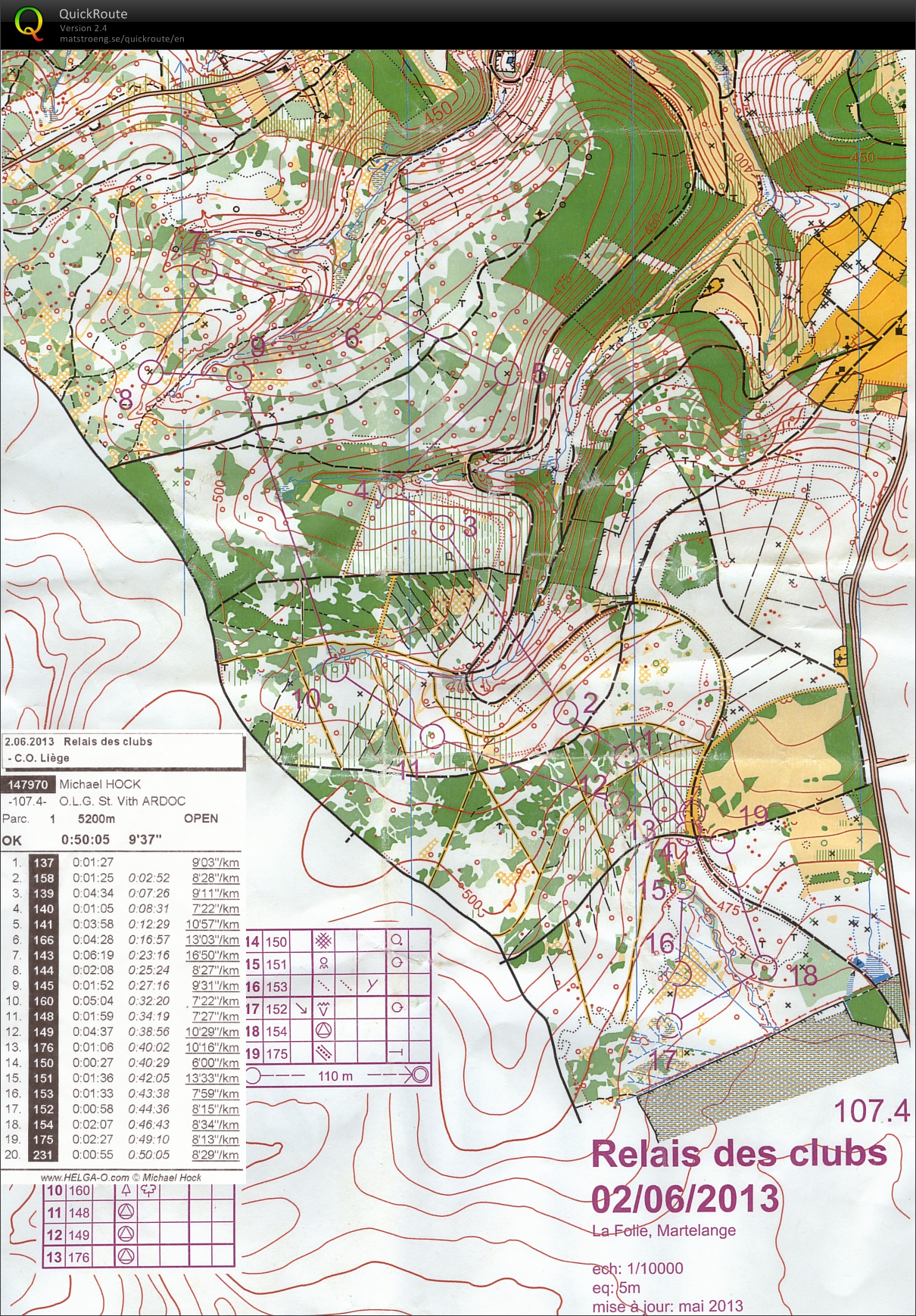 Belgian Clubs Relay (2013-06-02)