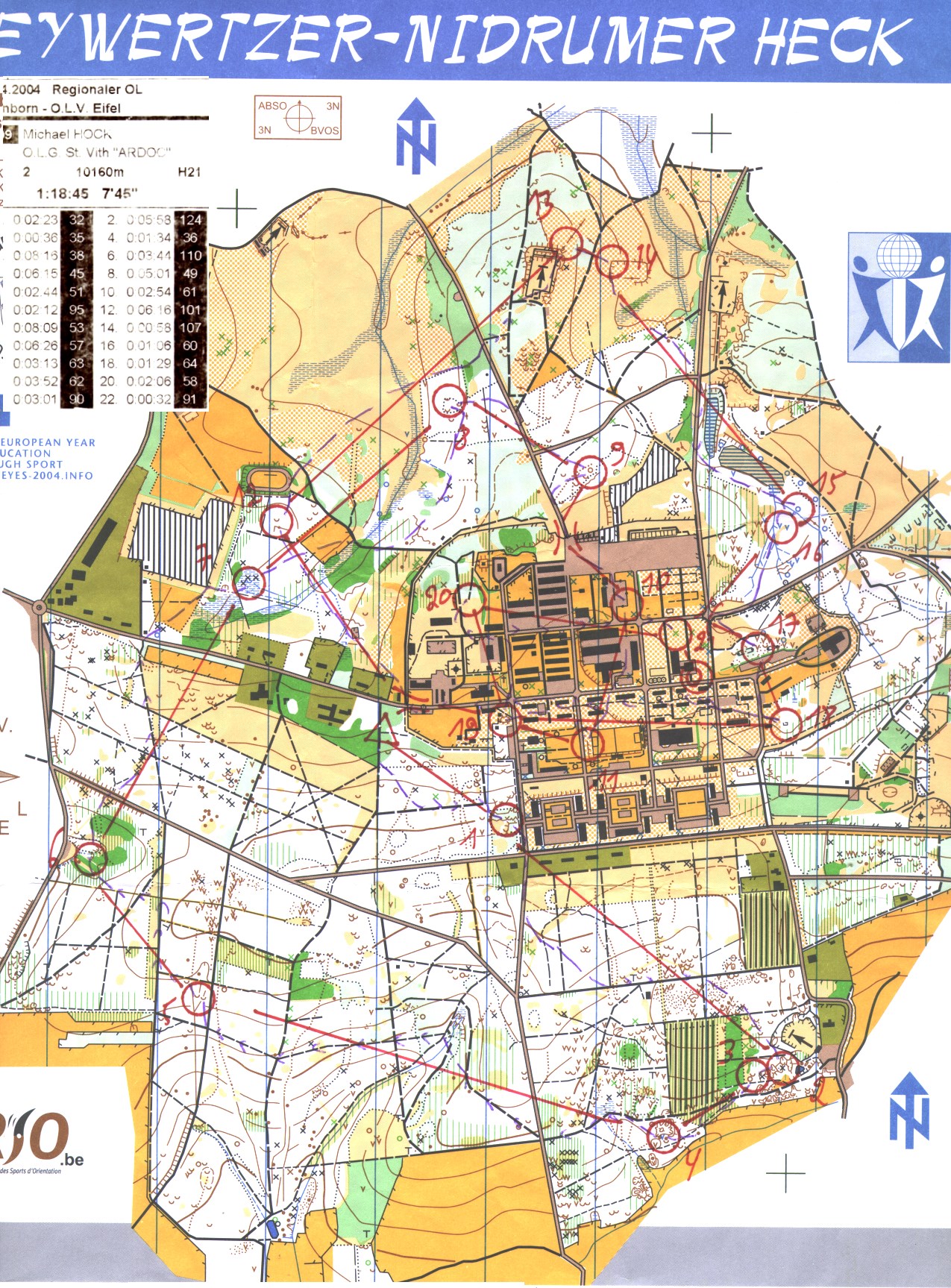 Regionaler OL (18.04.2004)