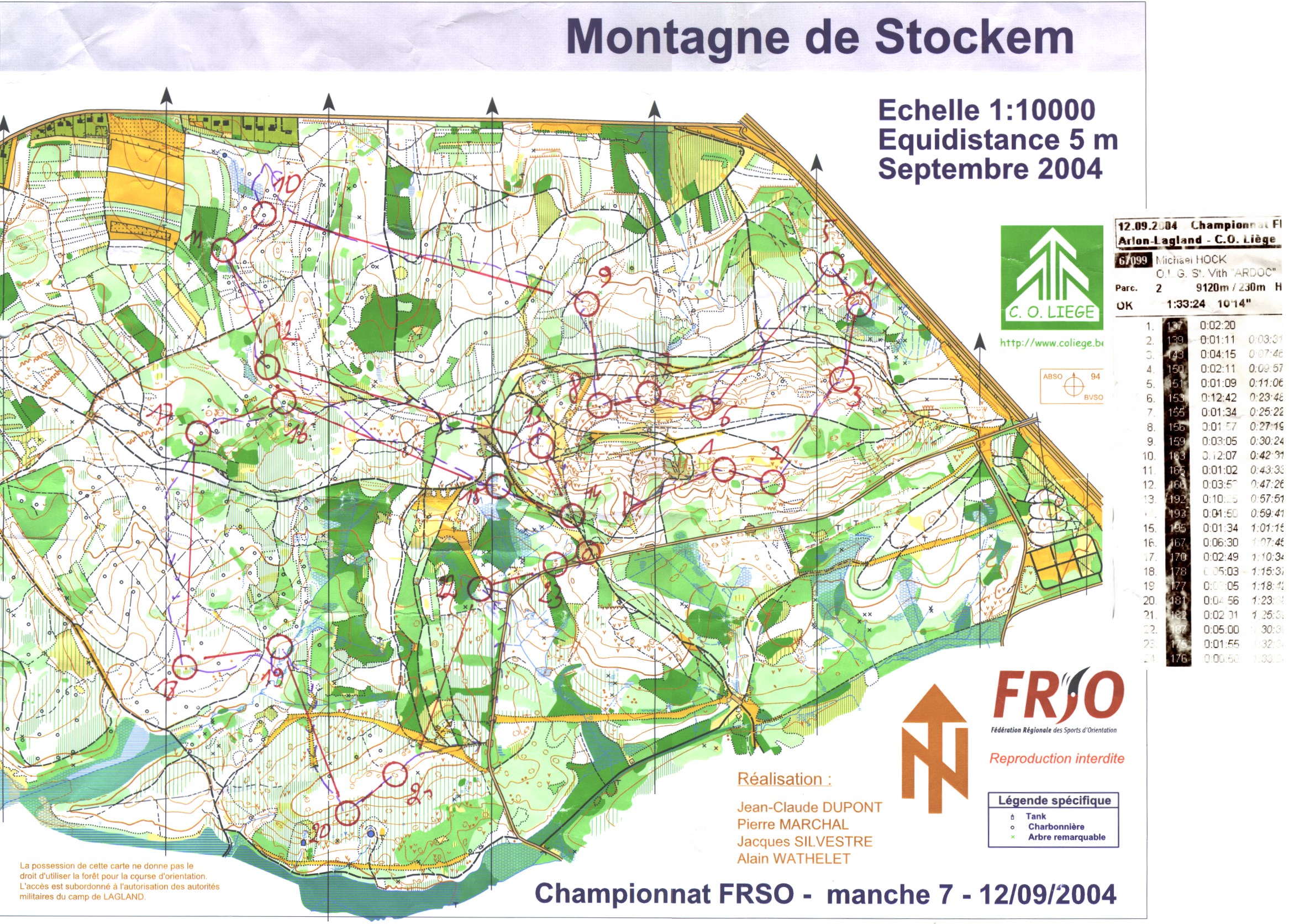 Championnat FRSO (12.09.2004)
