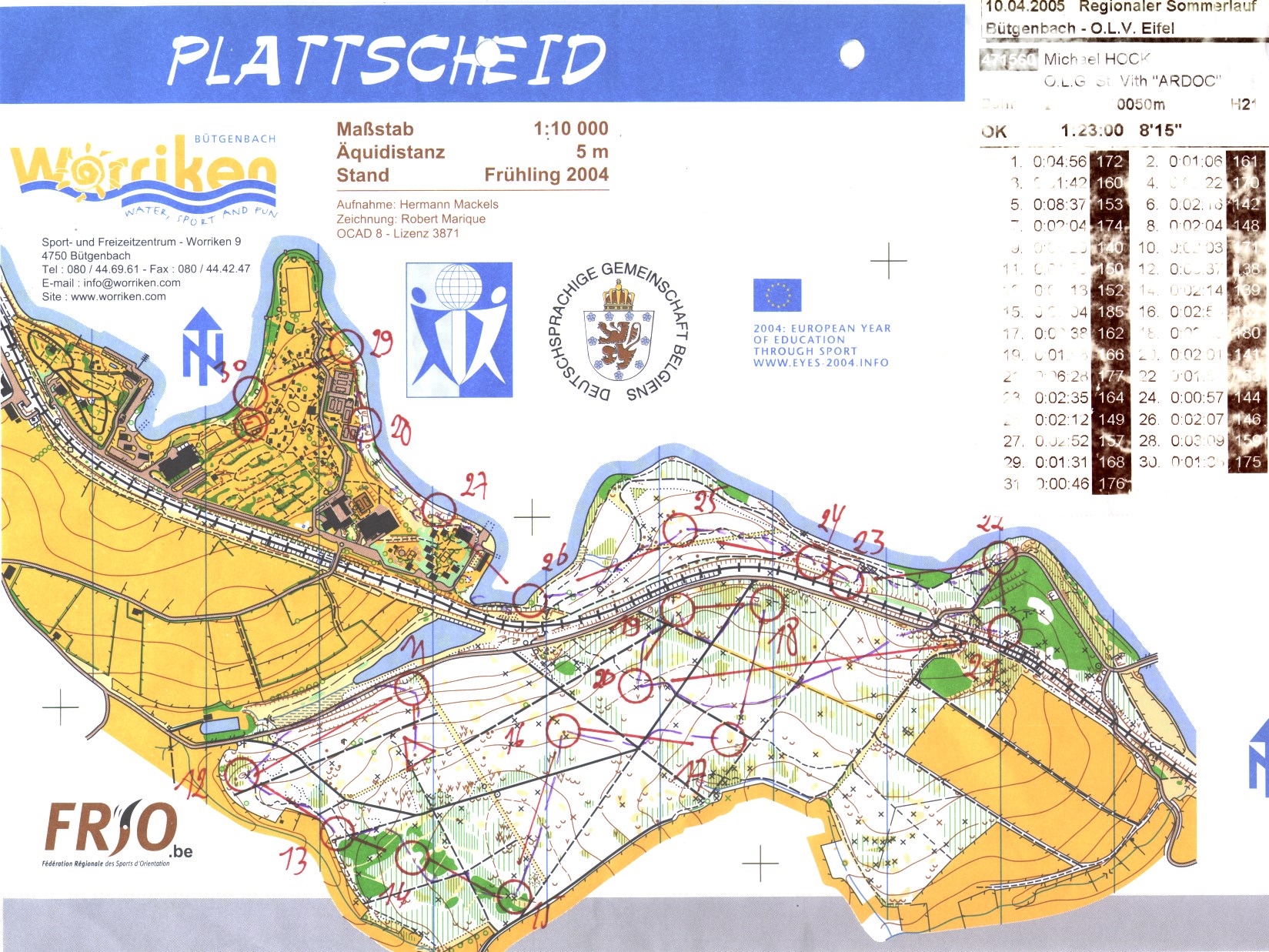 Regionaler Sommerlauf (10/04/2005)