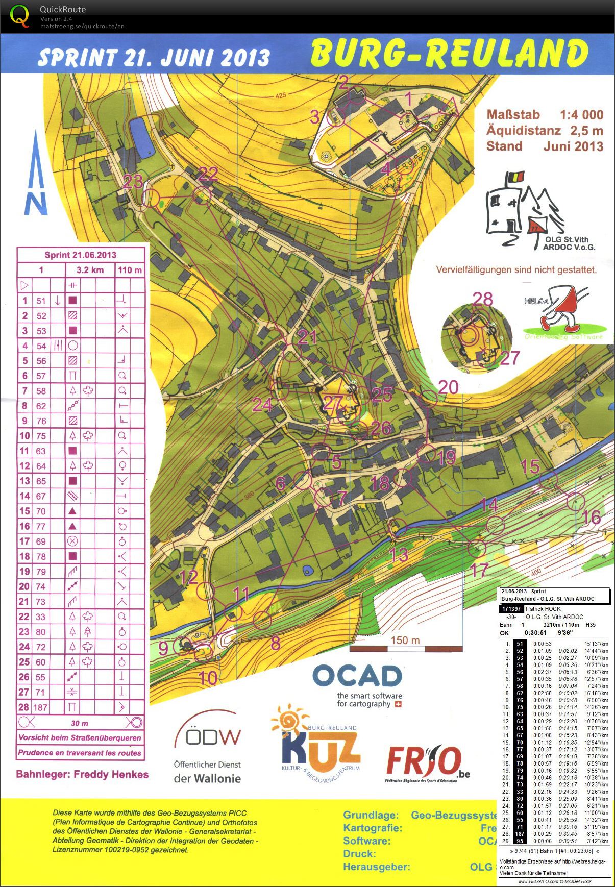 Sprint Burg-Reuland (21.06.2013)