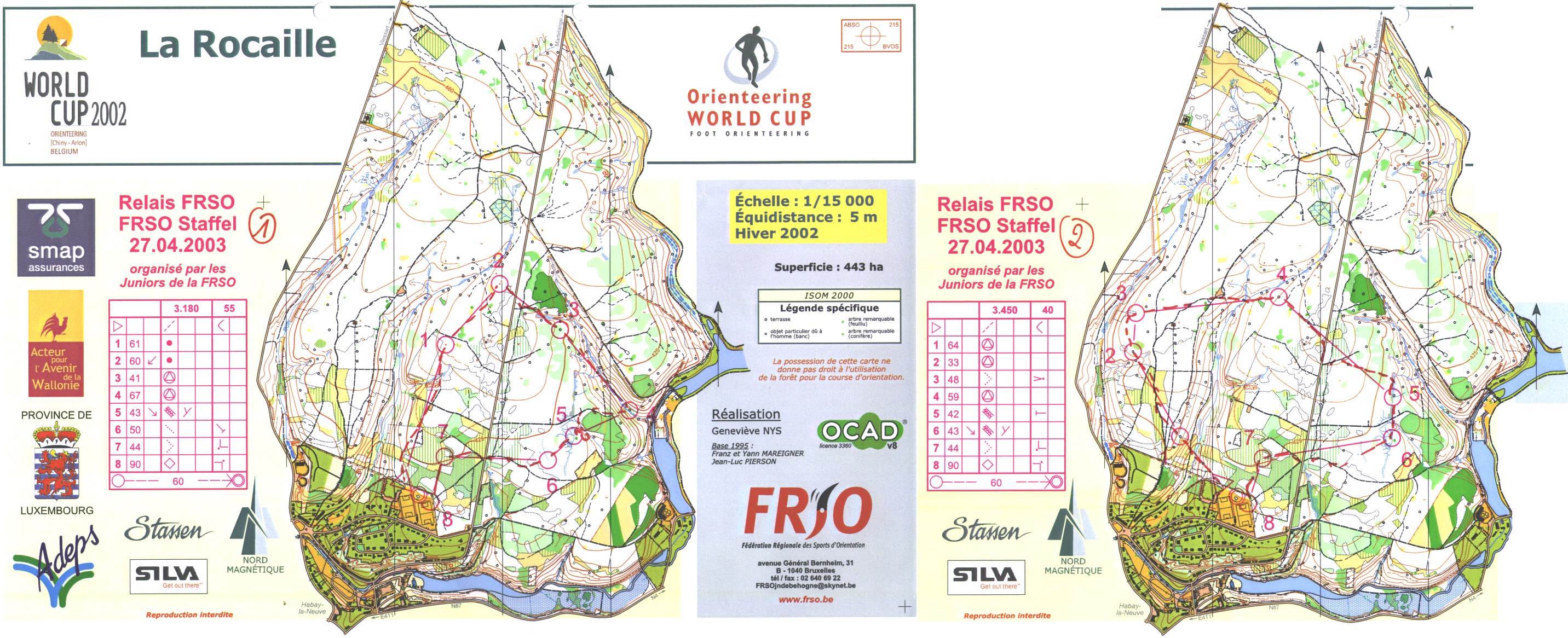 Championnat FRSO de Relais (27.04.2003)