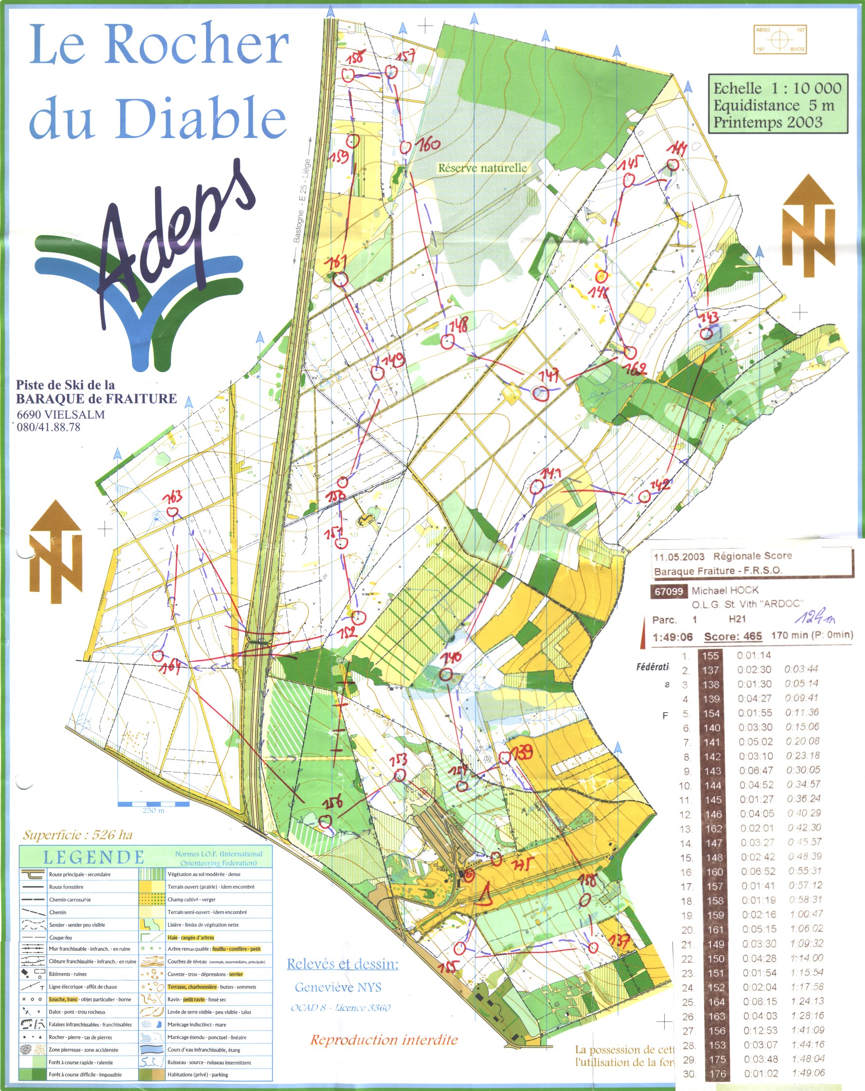 Regionaler OL (11/05/2003)