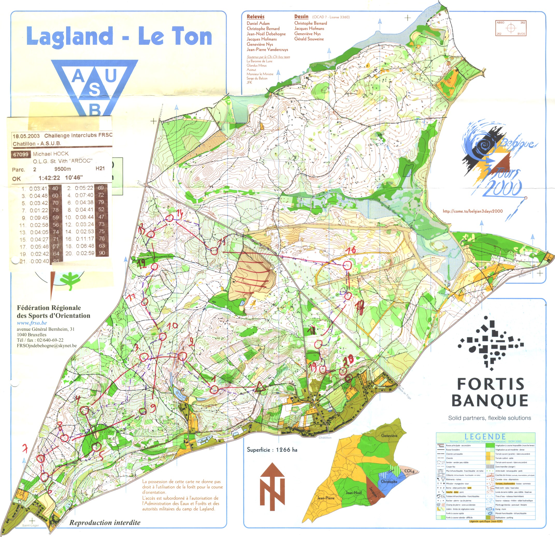 Challenge Interclubs FRSO (18.05.2003)