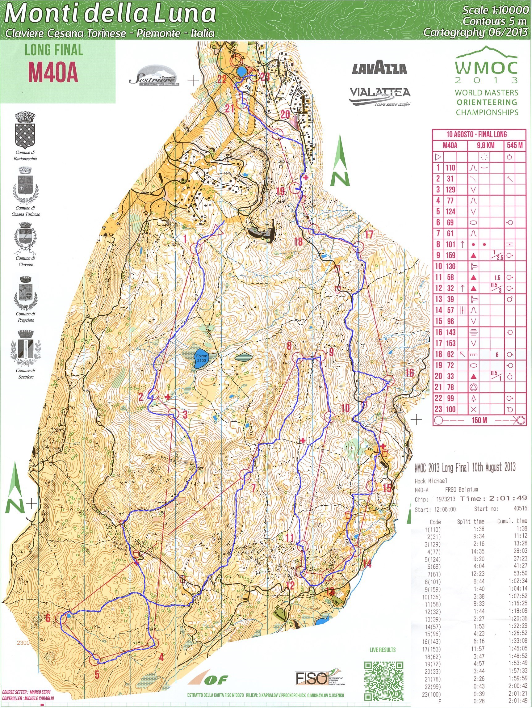 WMOC Long Final-A (10.08.2013)
