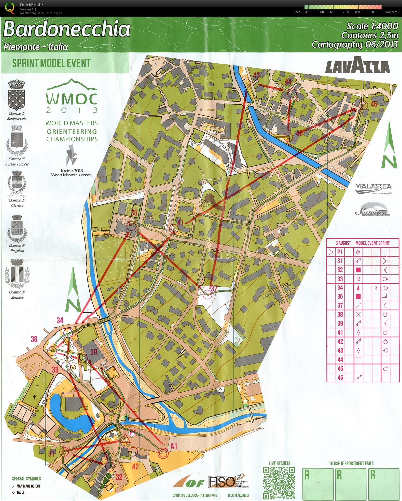WMOC Sprint Model Event (2013-08-03)